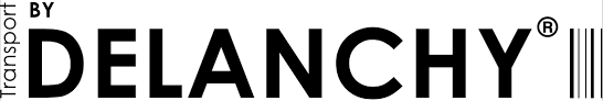 Logo DELANCHY en noir et blanc.