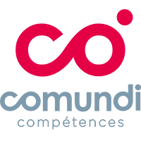 Logo de Comundi avec le texte 'comundi compétences' en dessous