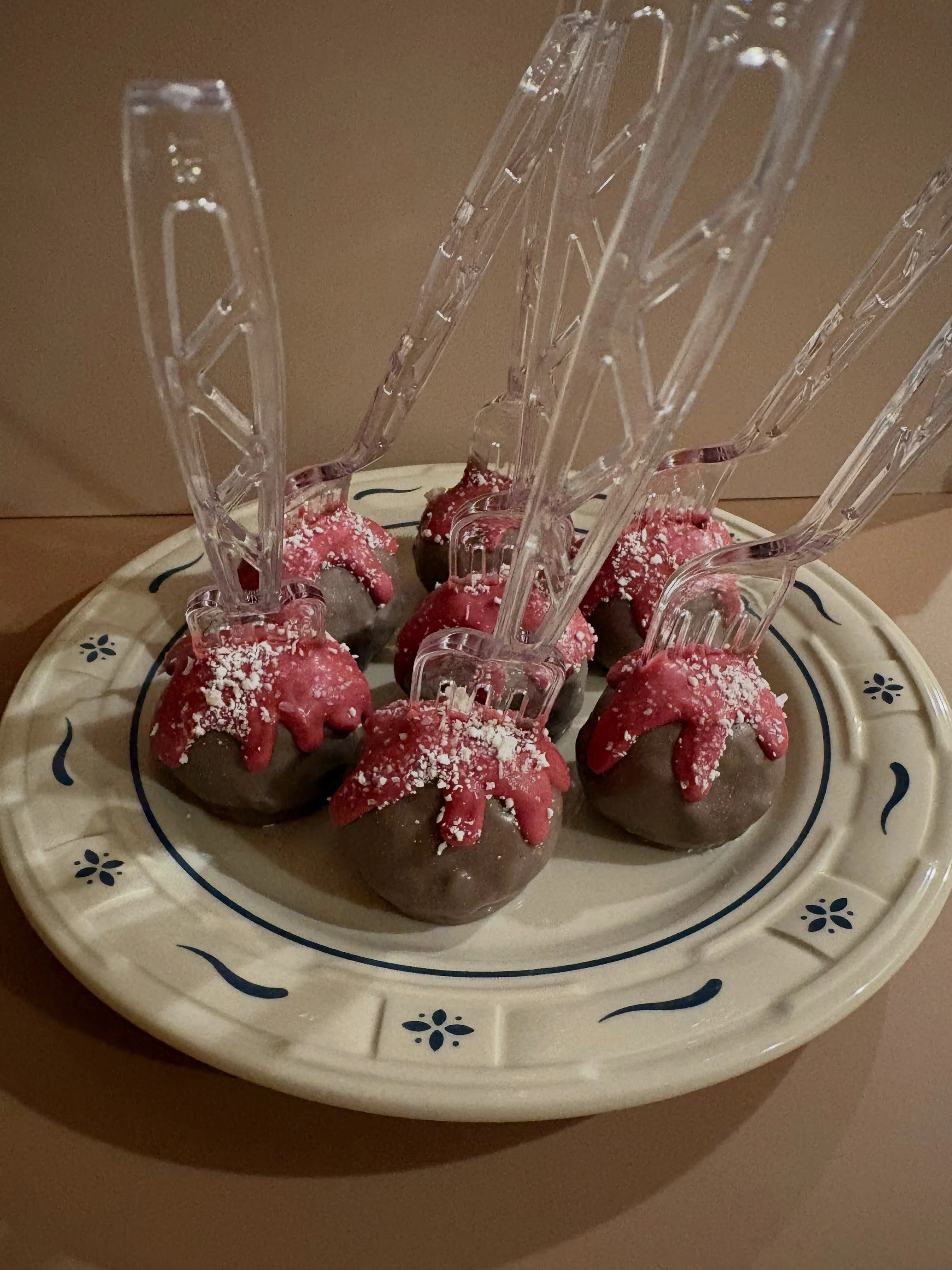 When the client wants meatball cake pops, you make meatball cake pops! 🍝