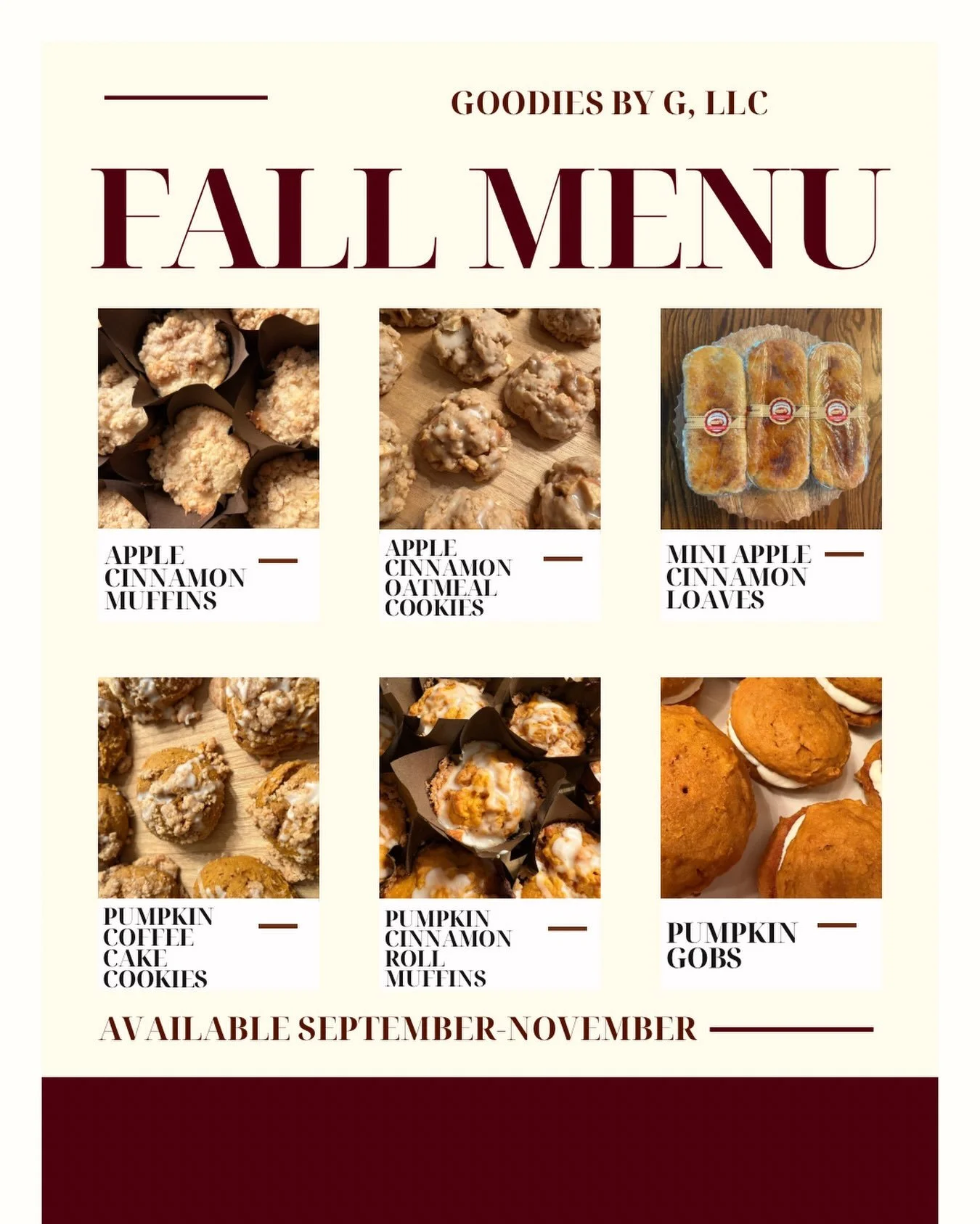 🍂 FALL FLAVORS ARE HERE! 🎃🤎

Our Fall Menu is officially here! From cozy classics to pumpkin-spiced favorites, there&rsquo;s something sweet for everyone. 🍁✨

Which one are you trying first?! 👀