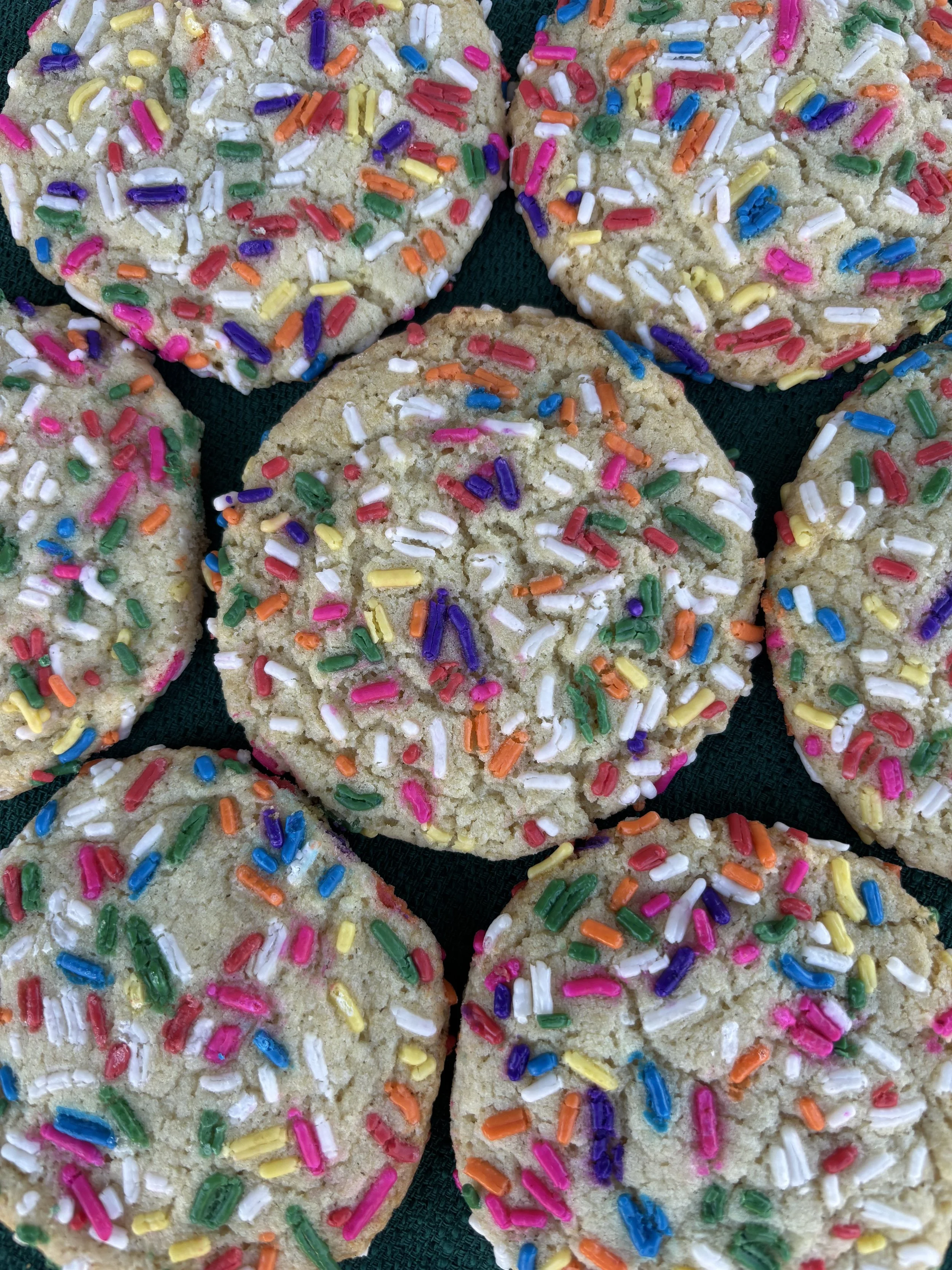 Sprinkle Cookies - Dozen