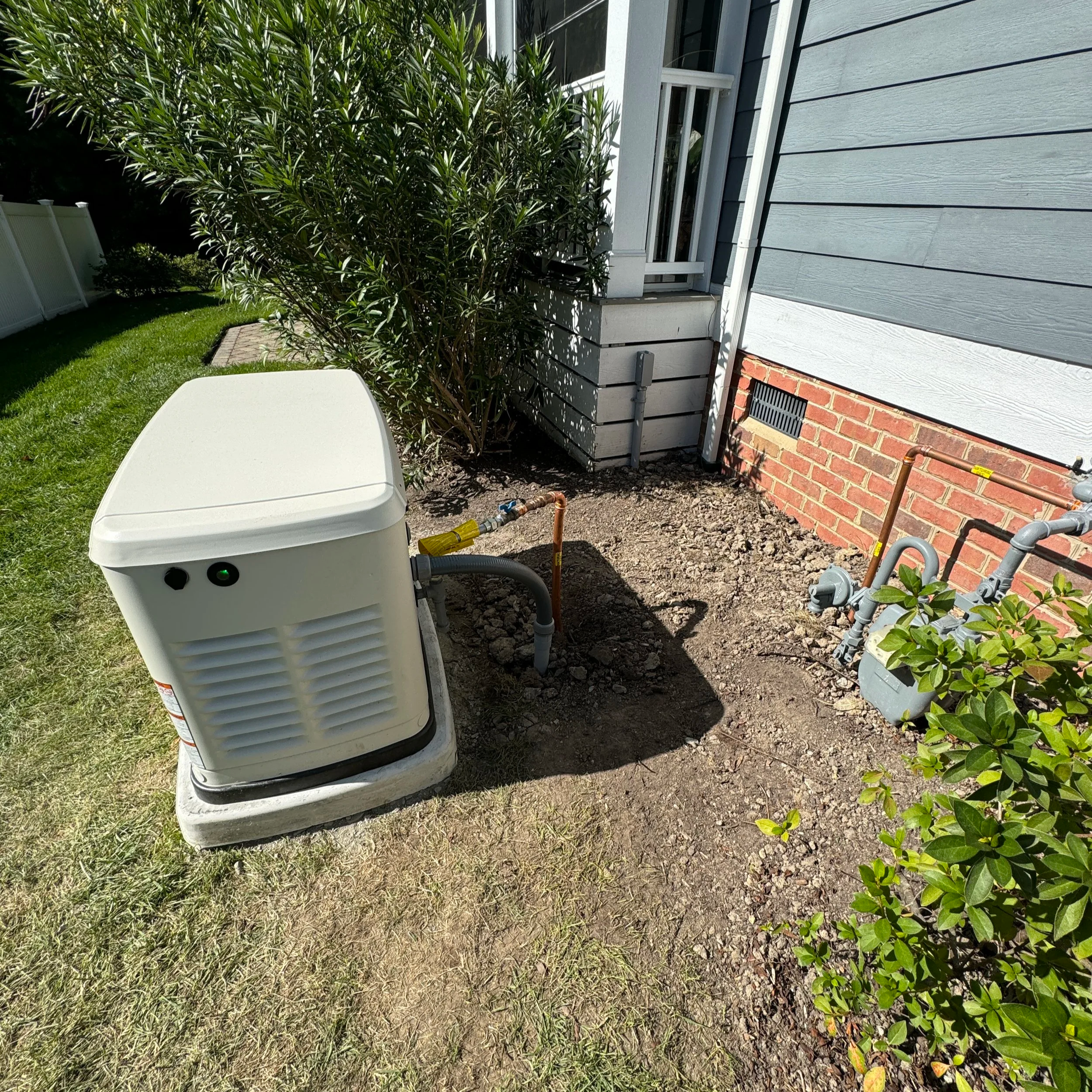 generator installation in Virginia