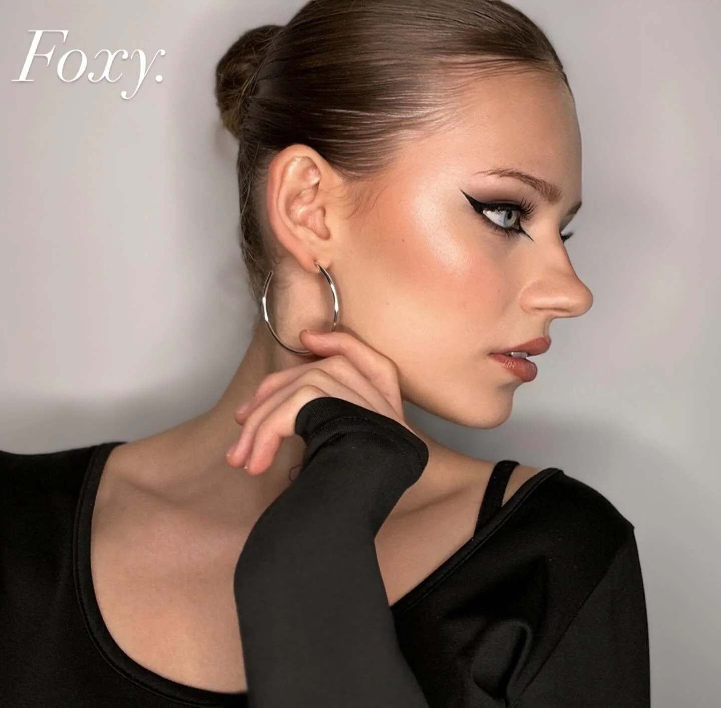 #foxyeyesmakeup #makeup #mua #foxyeyes #blueeyes