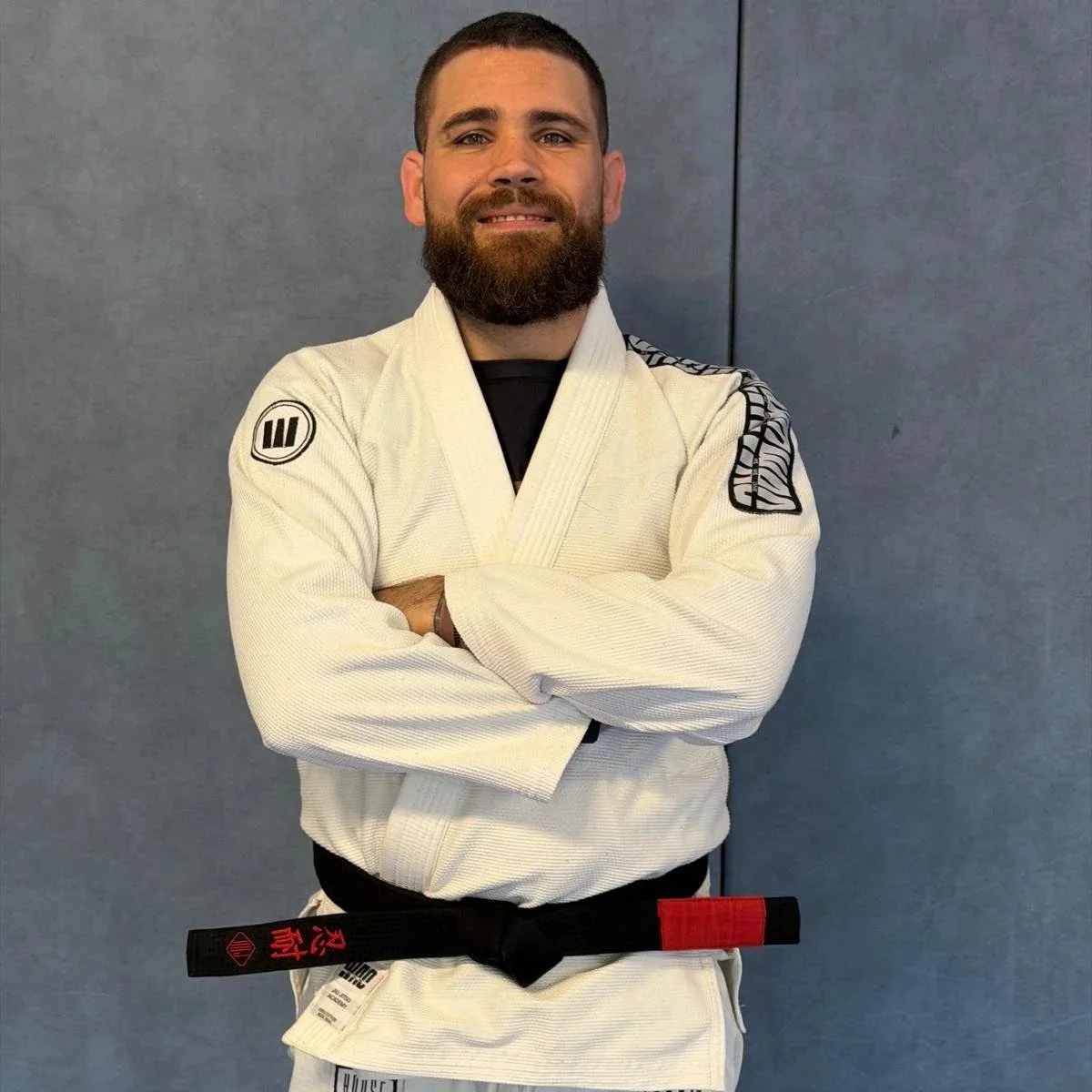 Athlète de jiu-jitsu brésilien ceinture noire, accompagné en retour au sport après blessure