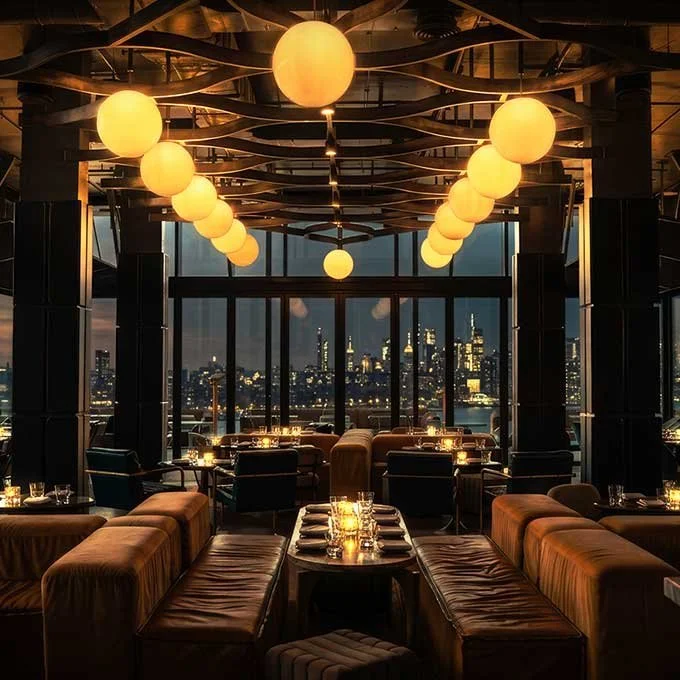 Rooftop Restaurant | Interior Relighting