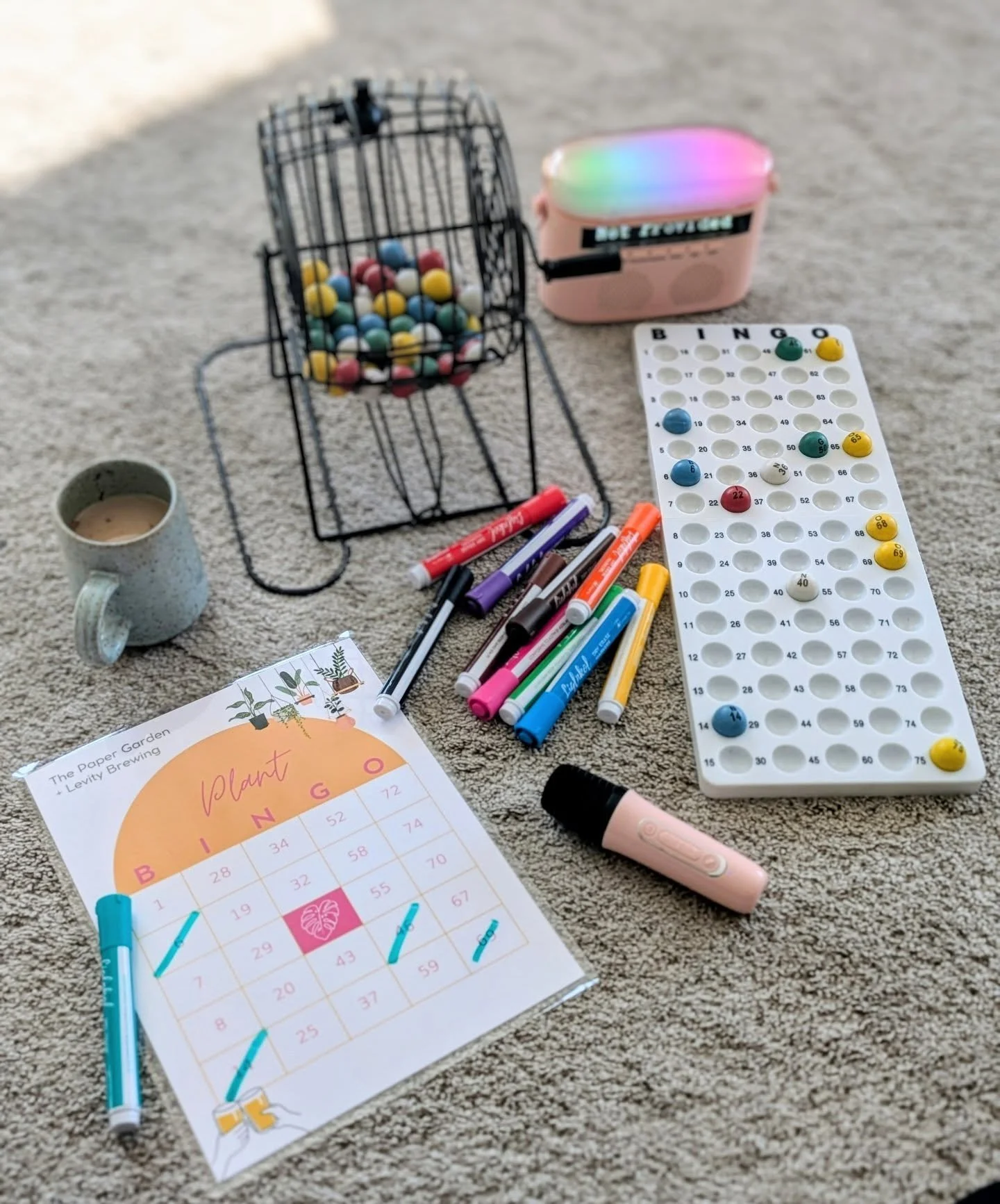 Not me practicing for 🌿BINGO✨ with my daughter's karaoke system.......

But for real y'all, it's been a long time since I've heard my voice through a microphone😂 See you tomorrow night @levitybeer !!