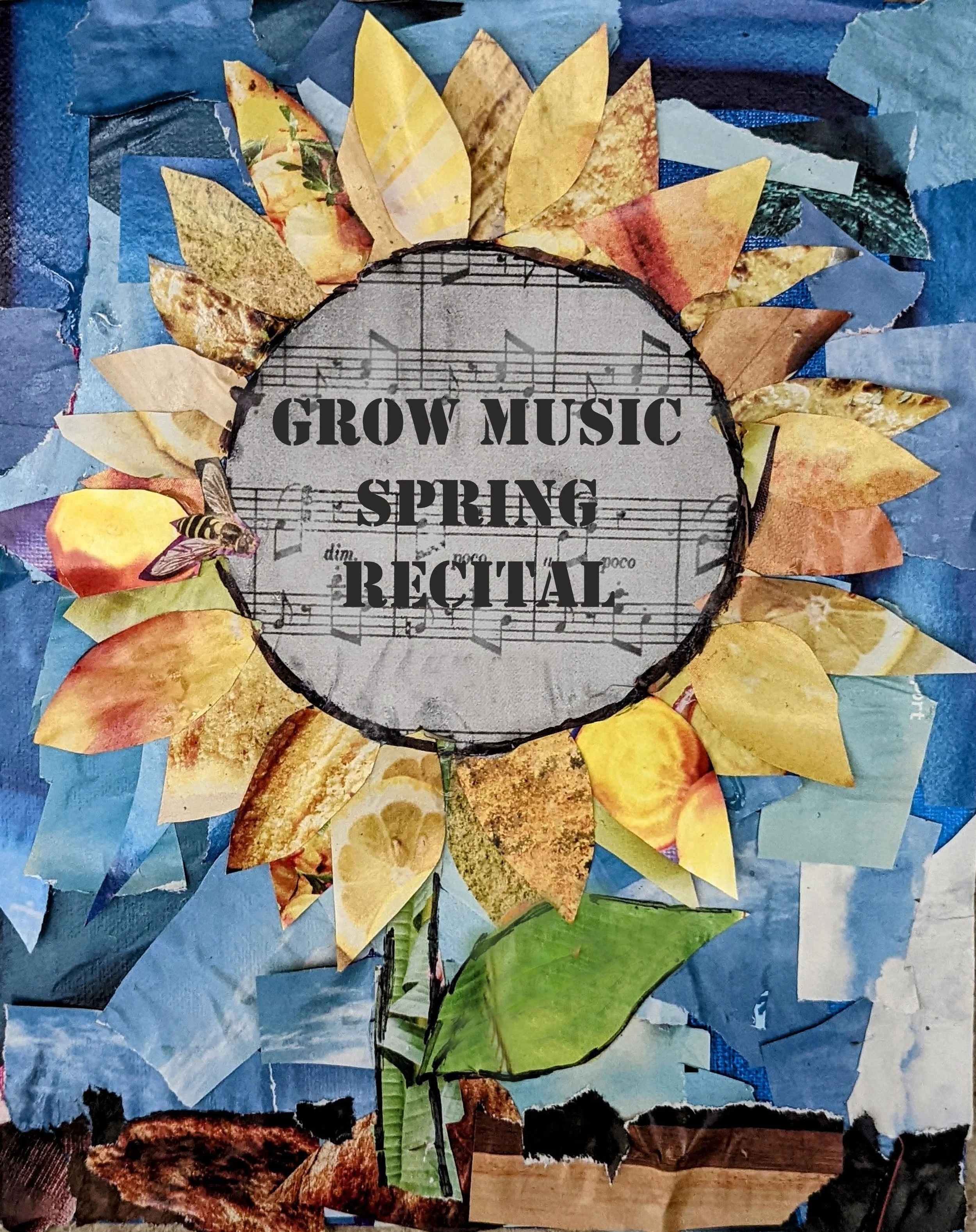 Grow Music Spring Recital