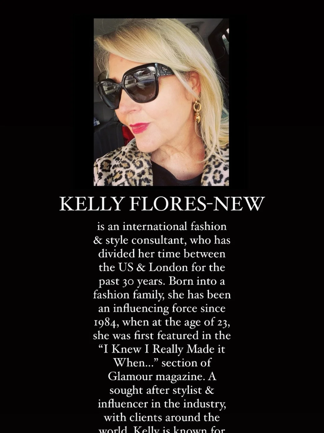 Who am I? In a world where anyone can call themselves a stylist, this is what you should know about me&hellip;

I have been a Style &amp; Image Specialist for almost four decades. I have lived and worked around the globe, with offices in London and t