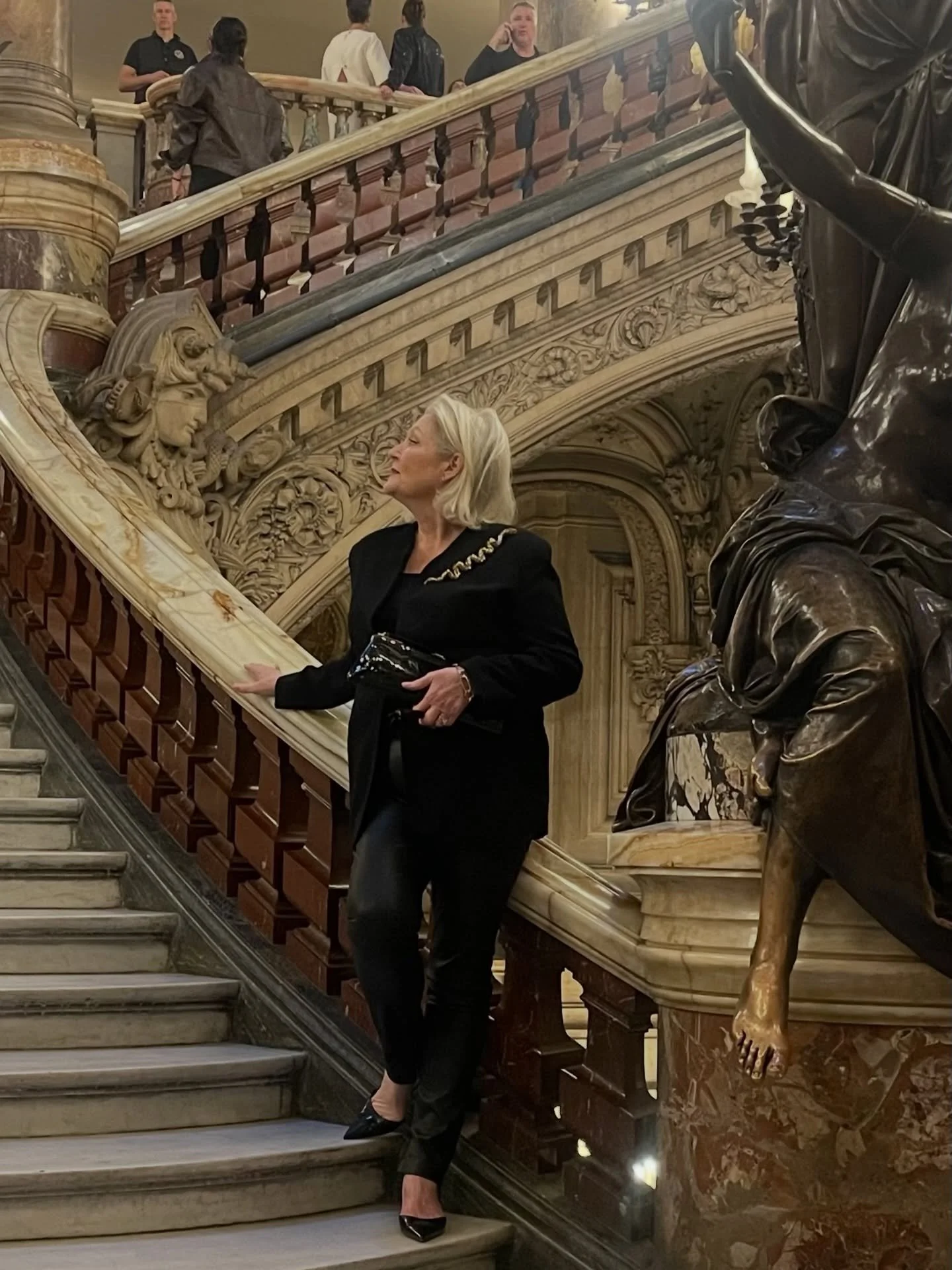 Merci beaucoup @kobihalperin and @kobi_kgm for the most magical morning at the Palais Garnier. Congratulations on a spectacular show and the most stunning F/W 26 collection. You&rsquo;re a genius who truly understands how to make a woman look and fee
