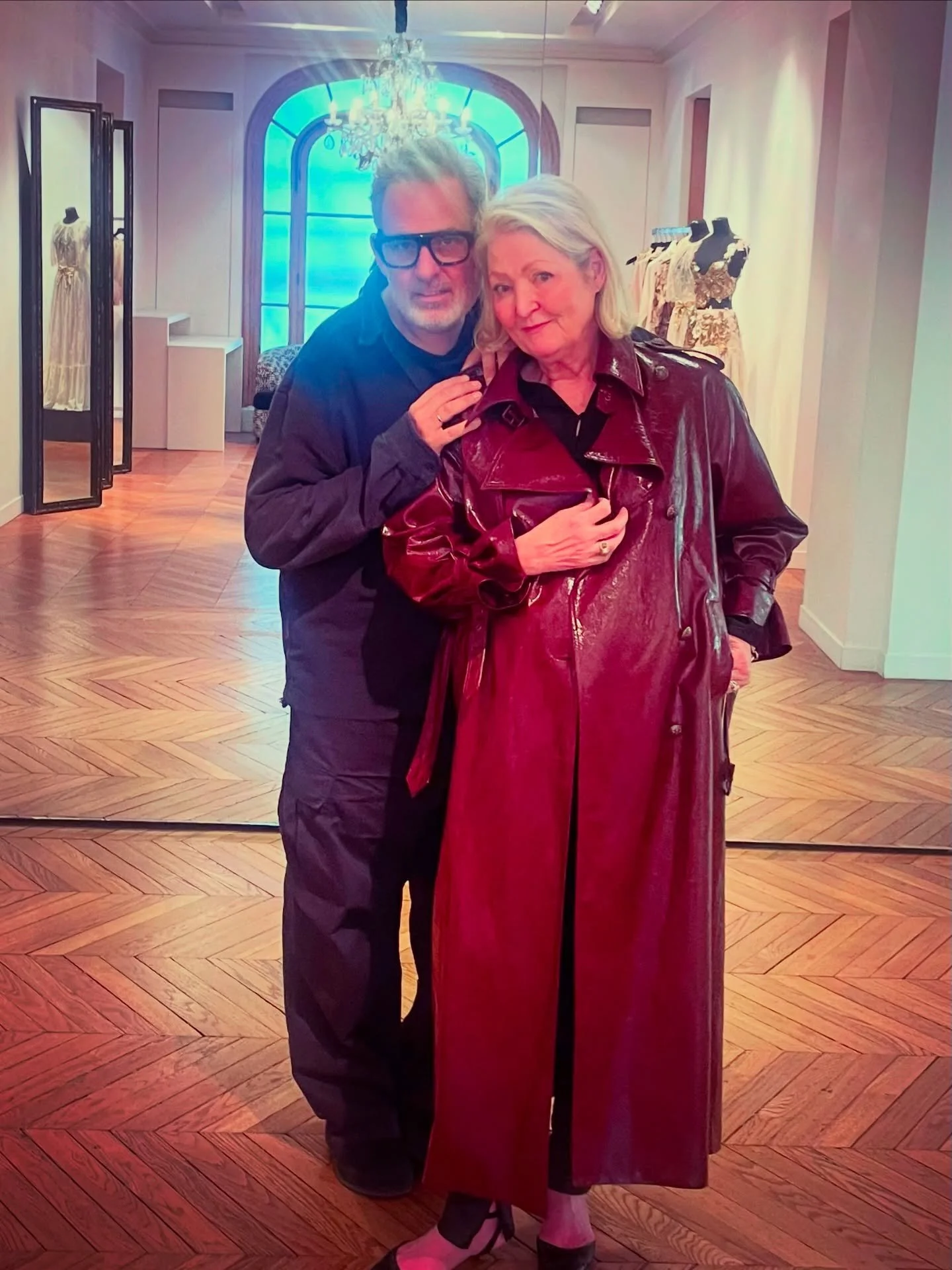 When @kobi_kgm himself picks out clothes for you from the F/W26 @kobihalperin collection and says &ldquo;Dah-ling, this coat would be fabulous on you!&rdquo;&hellip;well, you listen and have to have it. Of course, I love it and feel fabulous in it to