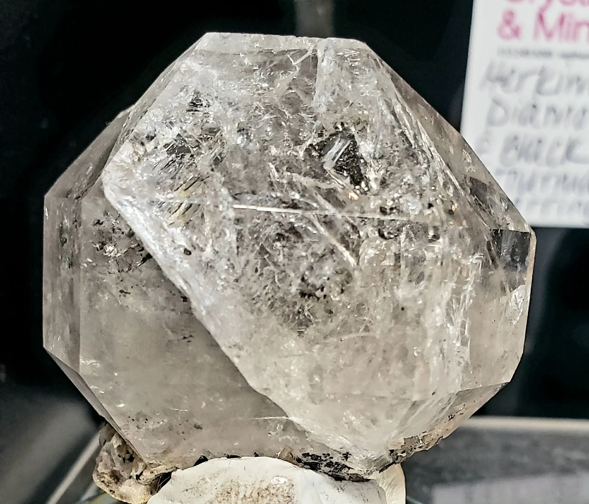 skeletal herkimer diamond