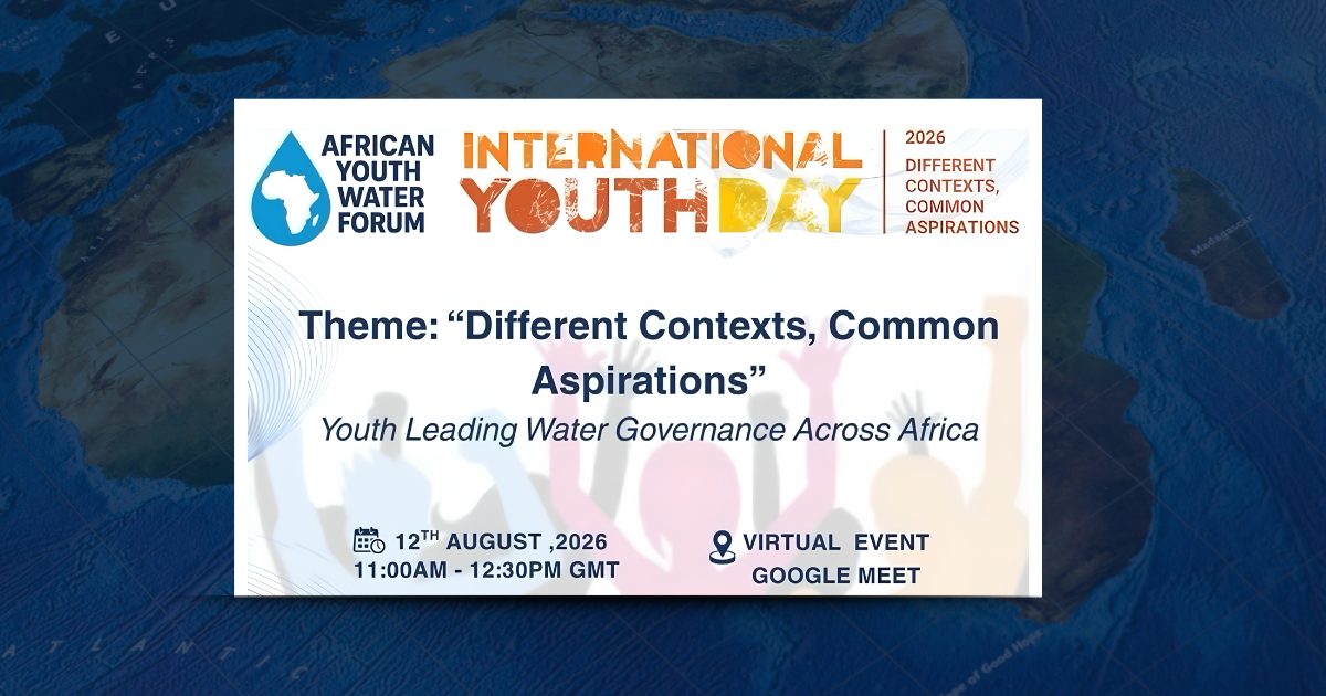 African Youth Water Forum - WWFF Guest Speaker