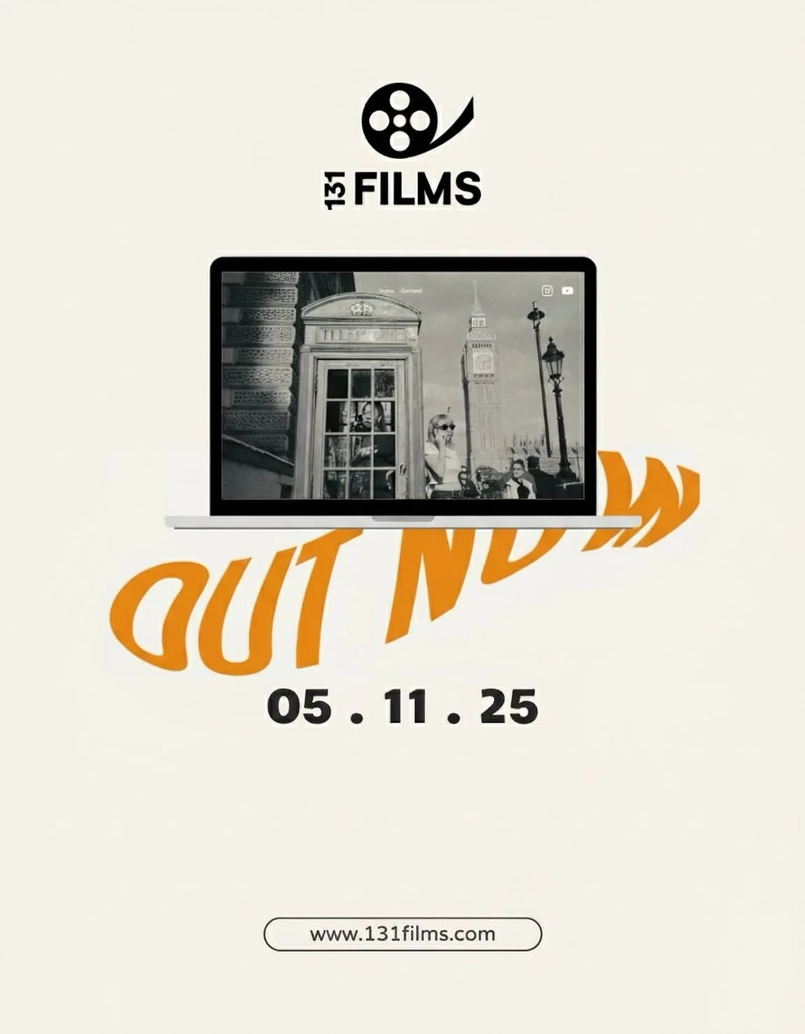 Excited to share our new website! ✨🚀 Check, share, love 💻📱 Link in bio! #newwebsite #launchday #131films