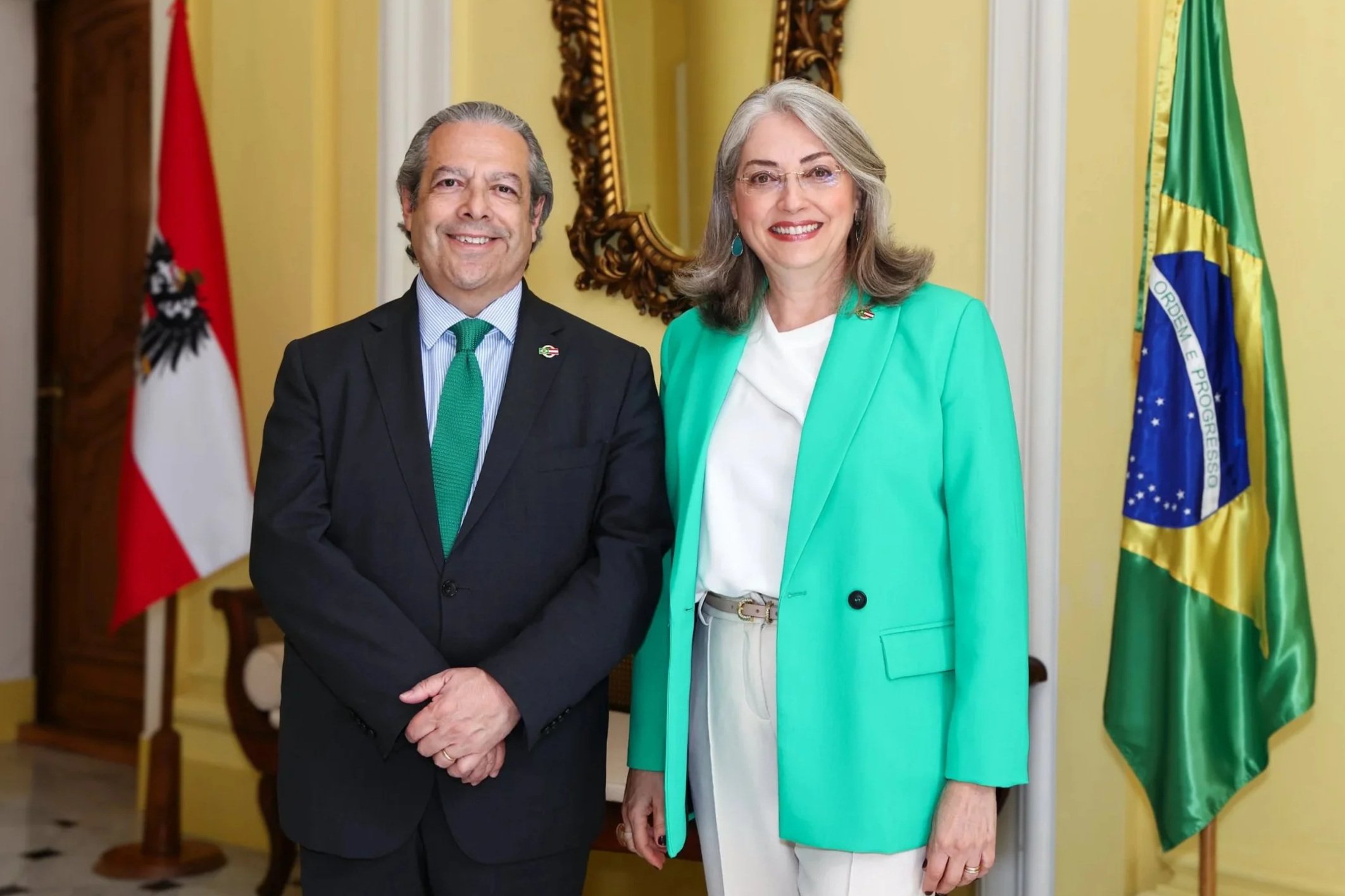 S.E Nelson Antonio Tabajara de Oliveira, Botschafter von Brasilien in Österreich 
