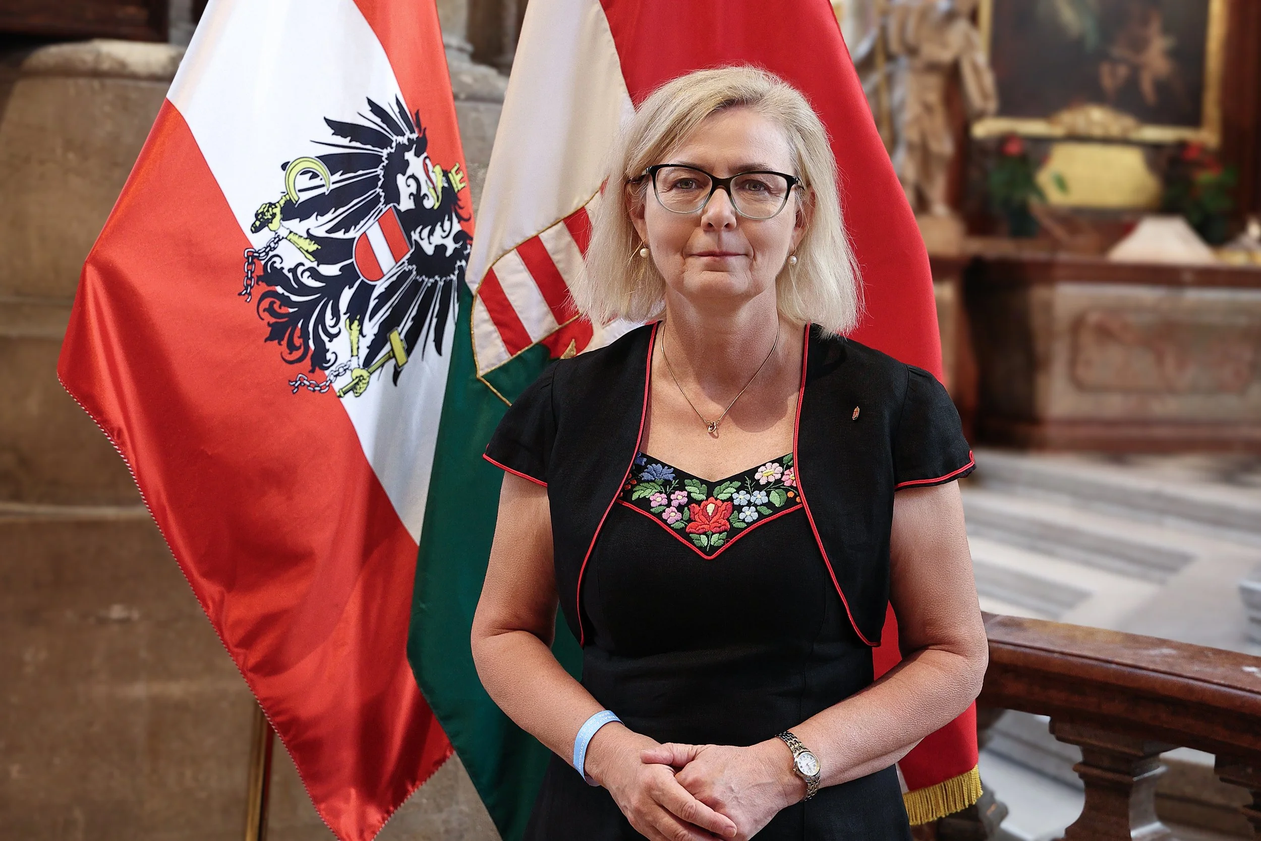 Das Fest von König St. Stephan von Ungarn und des neuen Brotes in Wien - I.E. Edit Szilágyiné Bátorfi, Botschafterin von Ungarn in Österreich