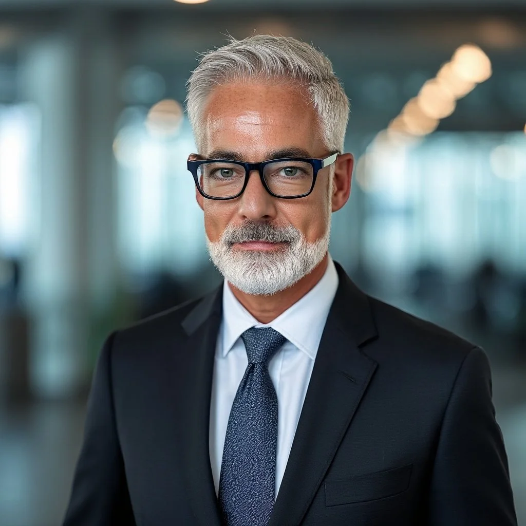 Headshot of Matt Dickinson in suit