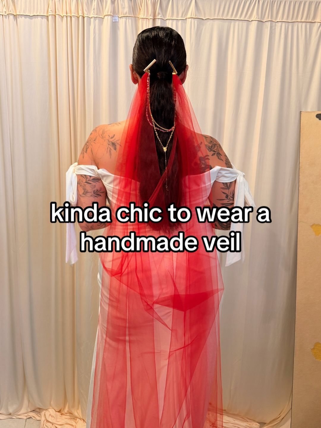kinda chic to support small businesses, now booking 2027 brides❣️ #custombridal #customweddingveil #2027bride #houstontx #slcutah