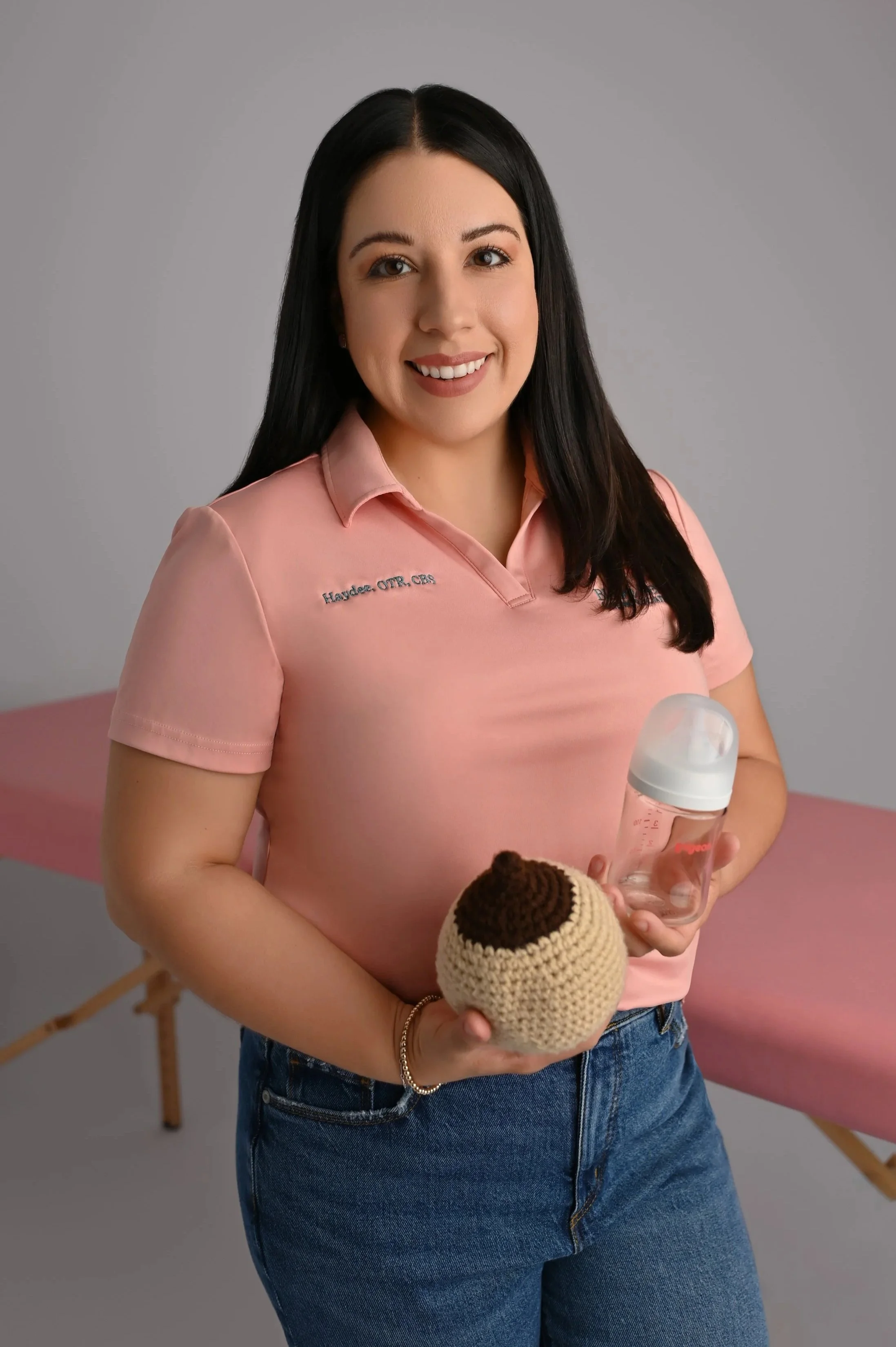 Haydee Medrano is a co-owner of Bloom Her Path, an occupational therapy clinic in Corpus Christi Texas that focuses on feeding, lactation, and pelvic floor therapy