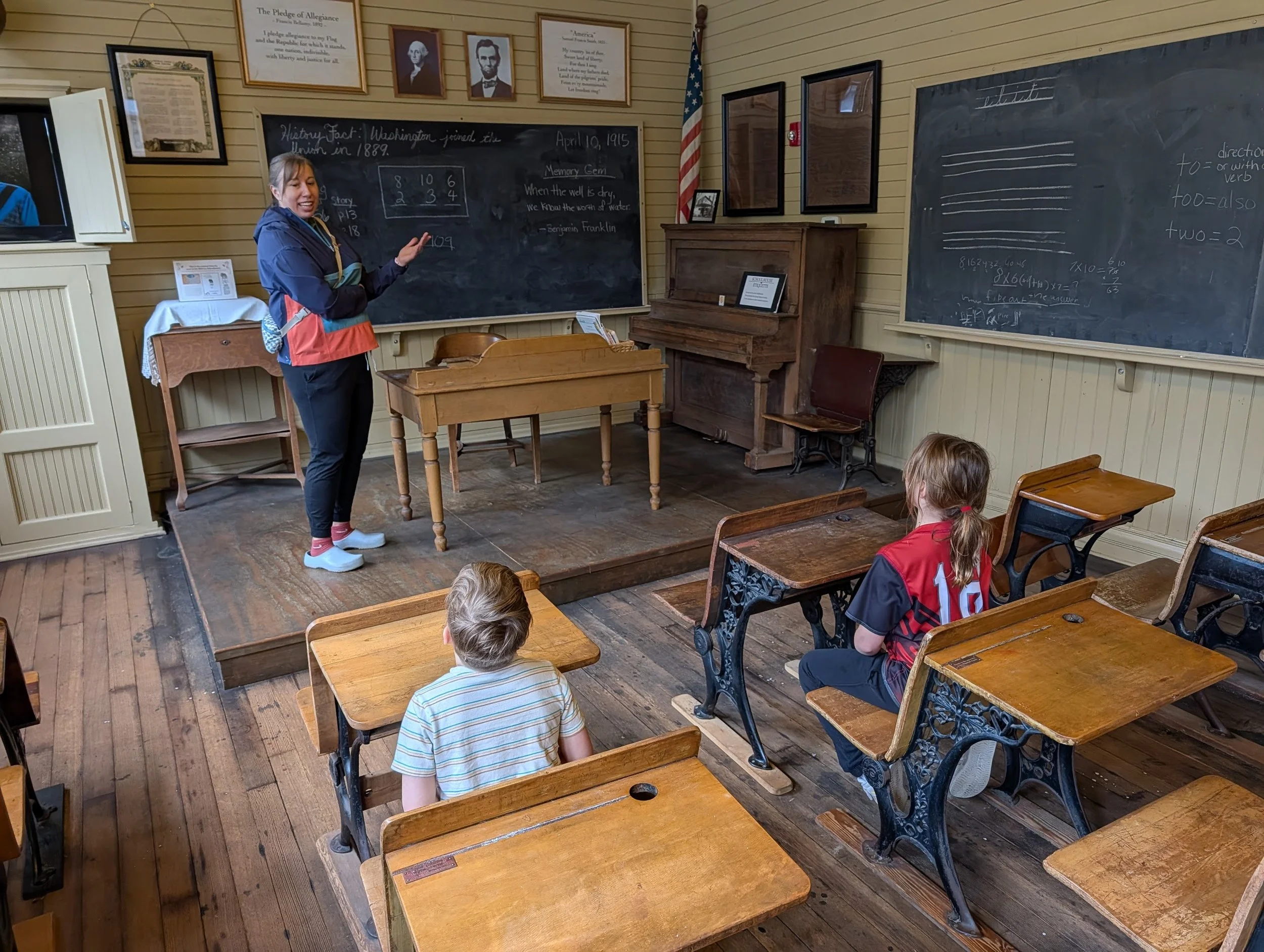 A family visit to the Gig Harbor Maritime Museum