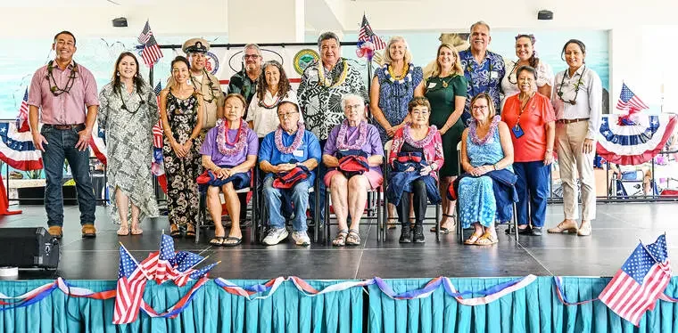 The community celebrates five Kauai RSVP volunteers