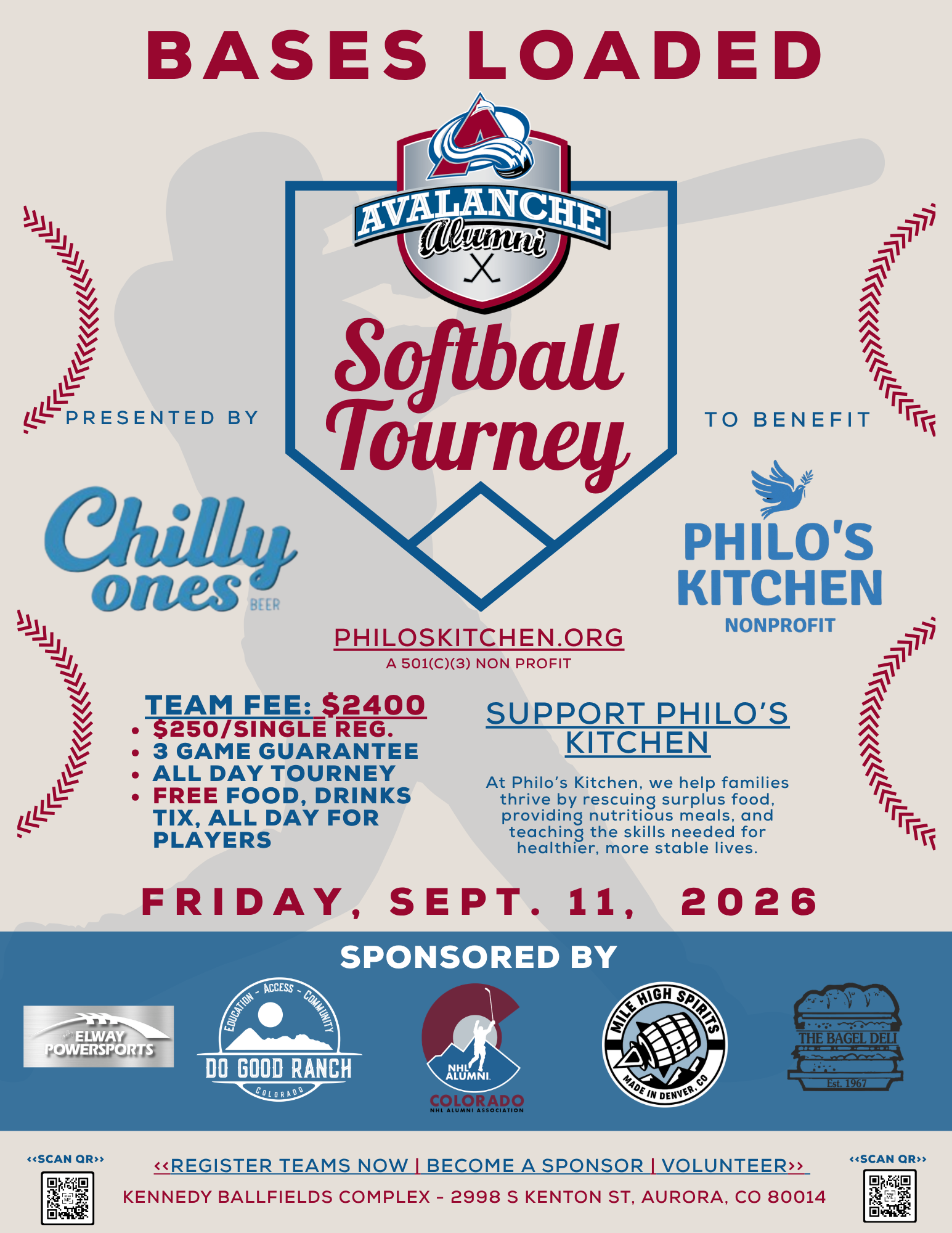 BASES LOADED - SOFTBALL TOURNEY