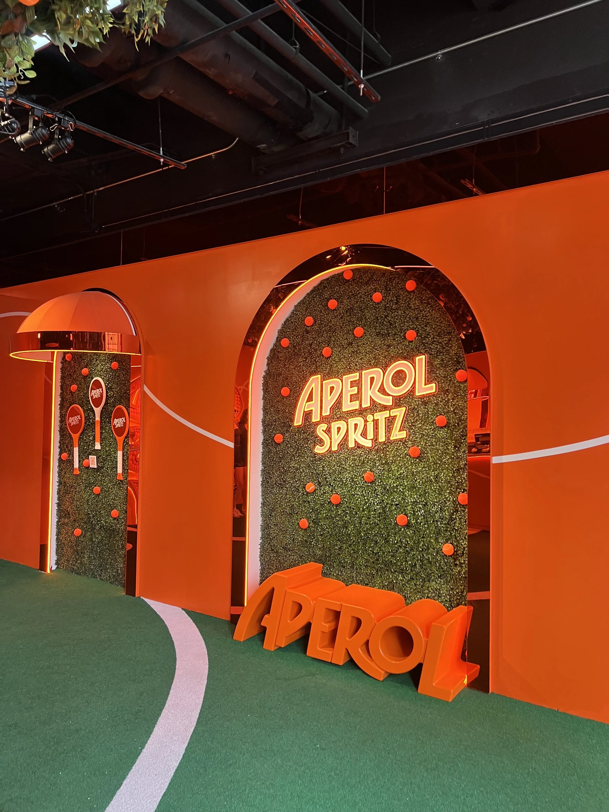 US OPEN X APEROL SPRTIZ ACTIVATION