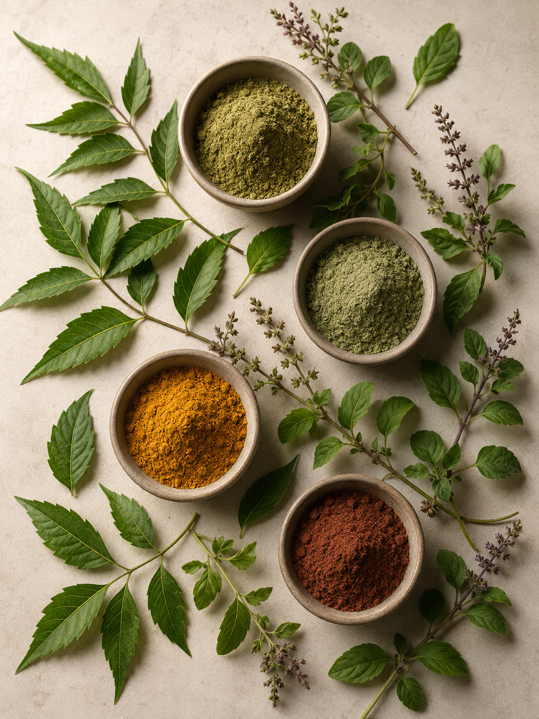 kaelira | kaelira acne bundle | kaelira manjistha | kaelira kasturi turmeric | Kaelira nagarmotha | kaelira tulasi | tulsi | kaelira neem
