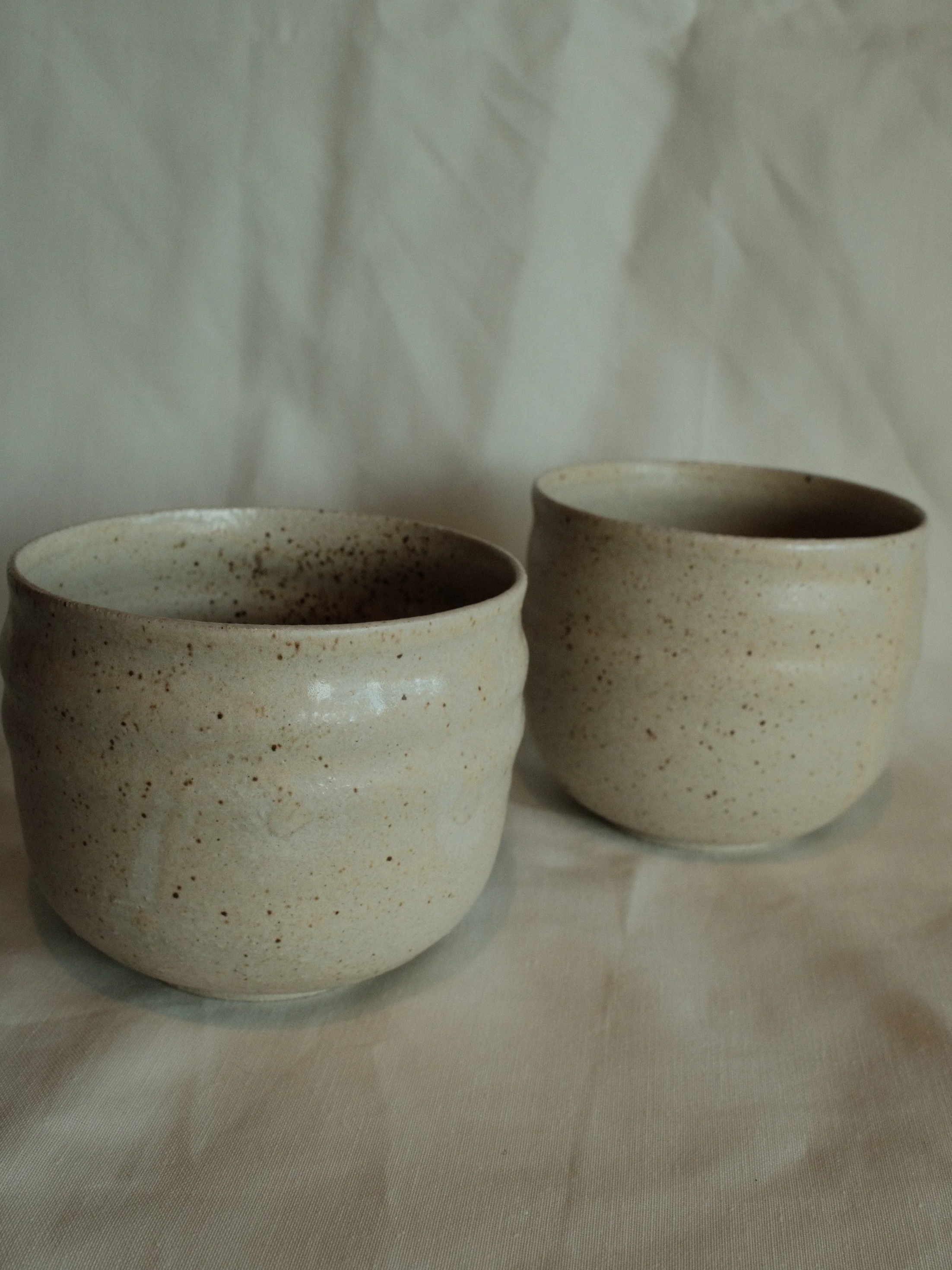 Signature Cup - Speckled Cream