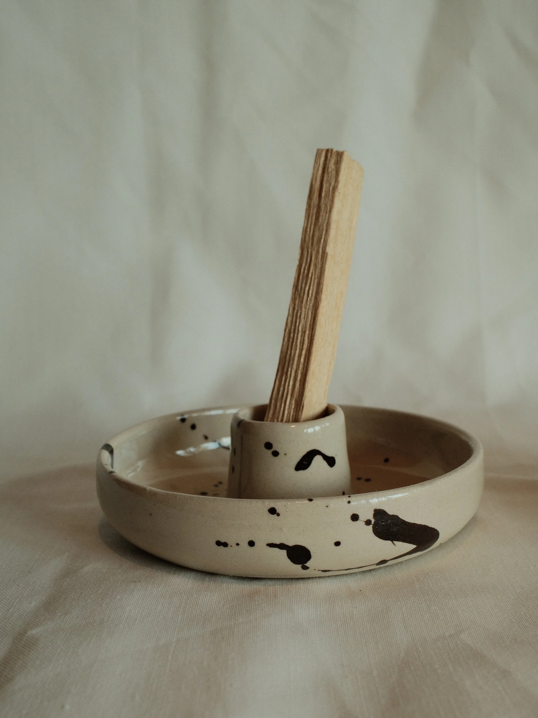 Palo Santo/Candle Holder - Splash