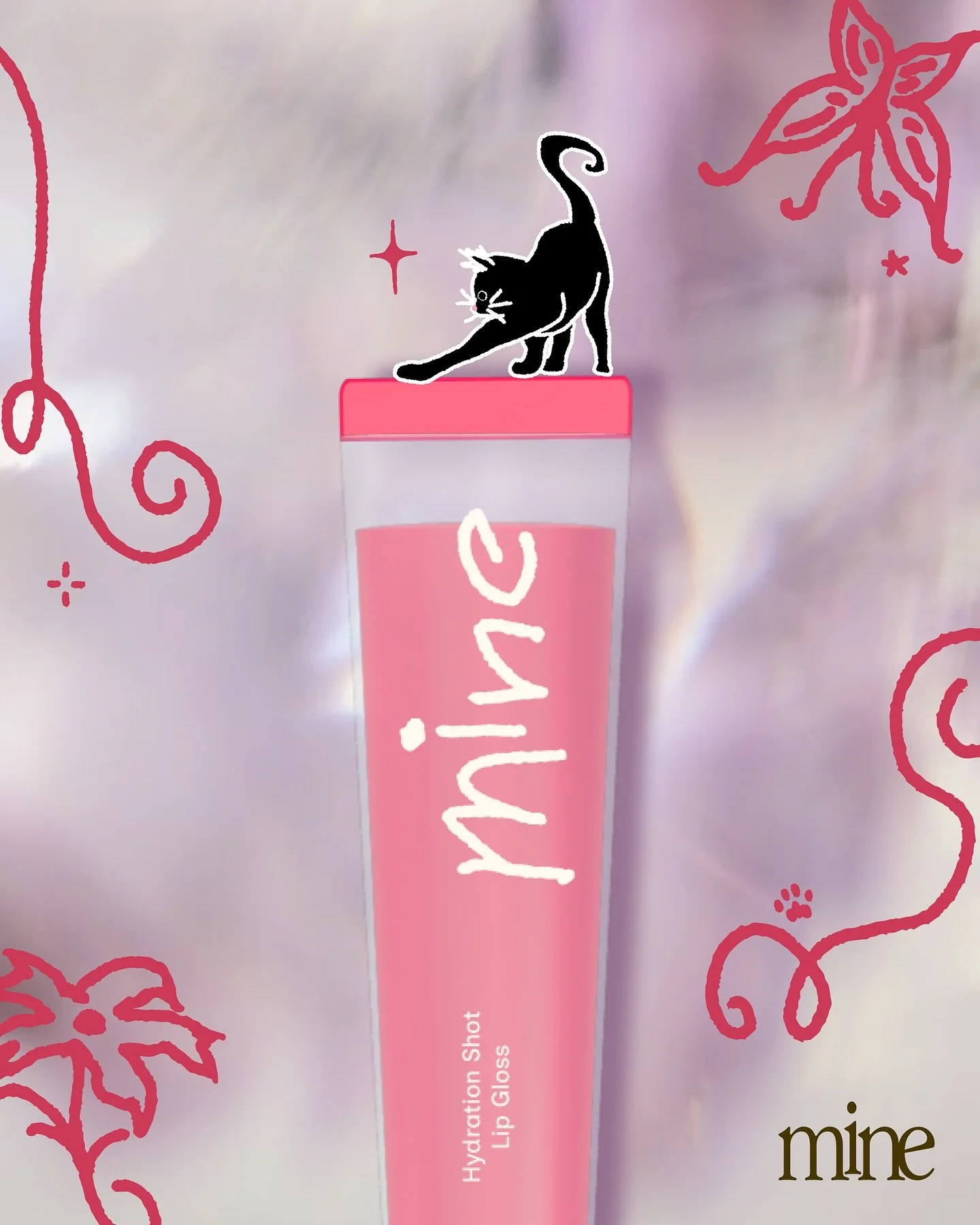 [004]  mine, Cosmetic brand identity design reboot🖍️ (1/3)

We noticed that mainstream cosmetic brands we find in retail stores are distancing themselves from makeup beginners because:

&bull; Their brand images give off an impression that they are 
