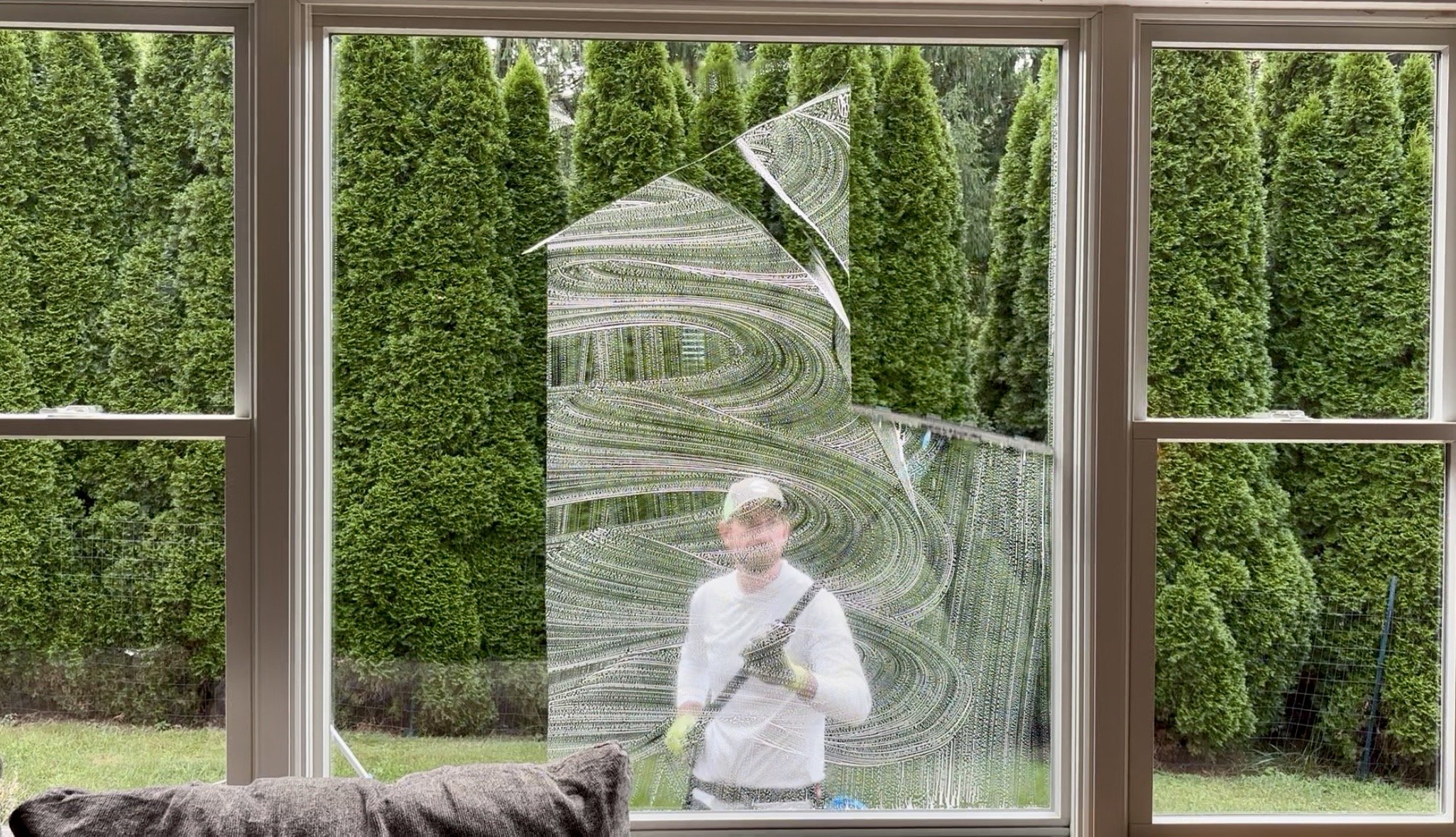 Streak free window cleaning for large windows in Millbrook