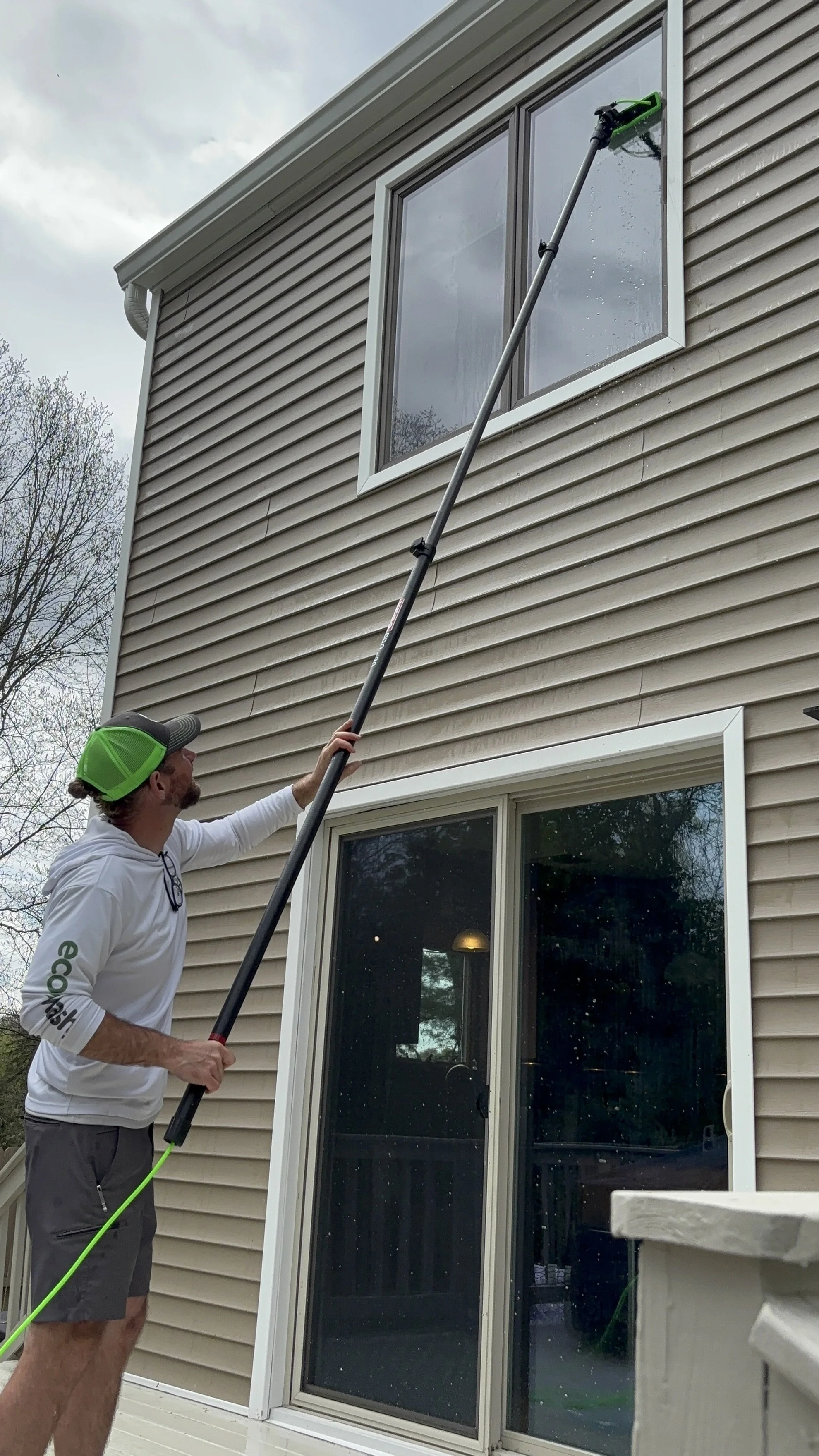 Hard to reach window cleaning in Poughkeepsie, Ny