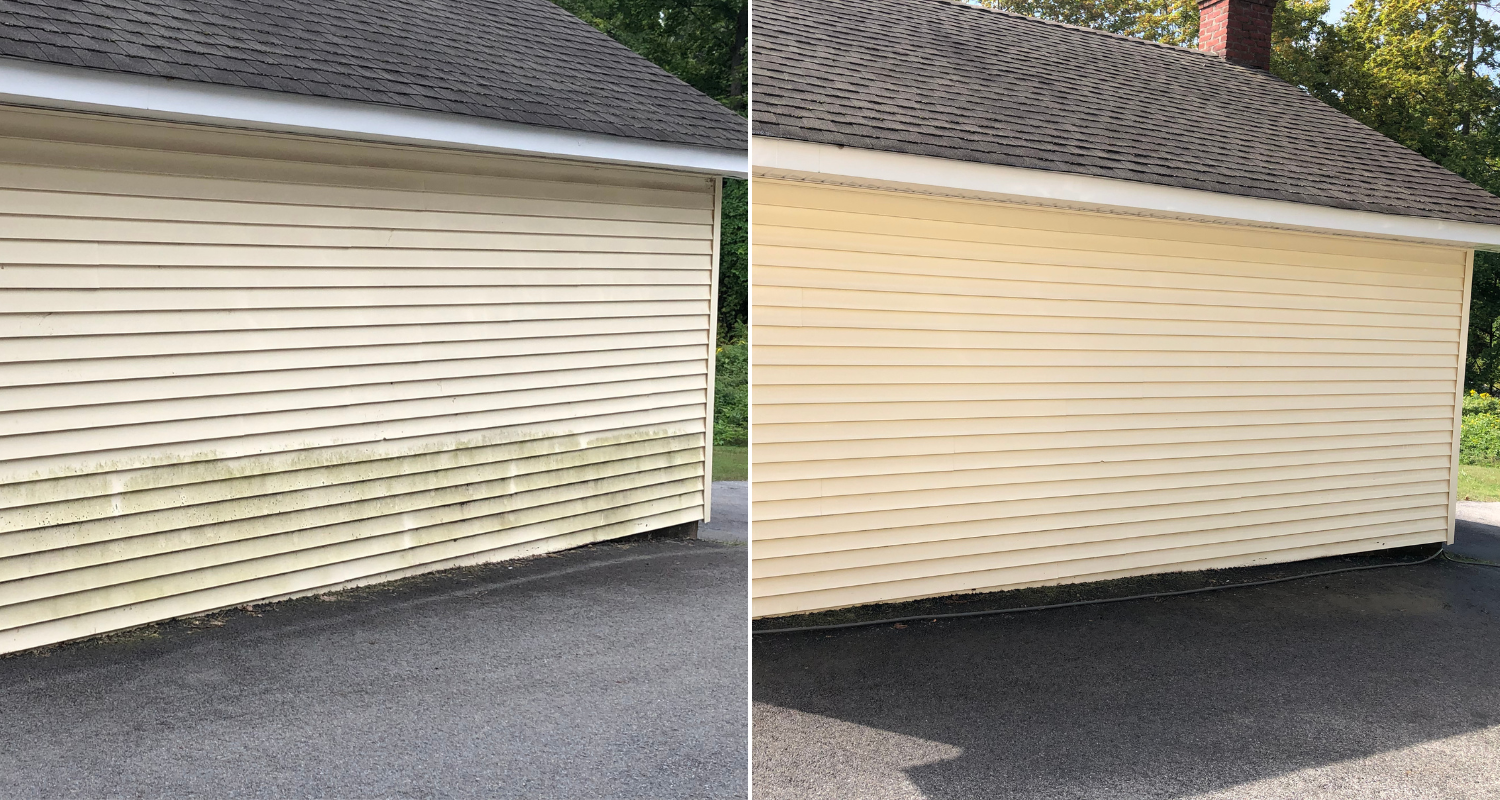 Millbrook pressure washing house soft washing