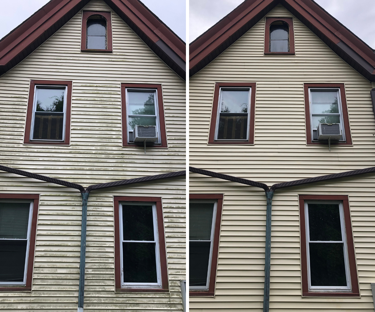 Low pressure, soft home washing in Poughkeepsie, NY