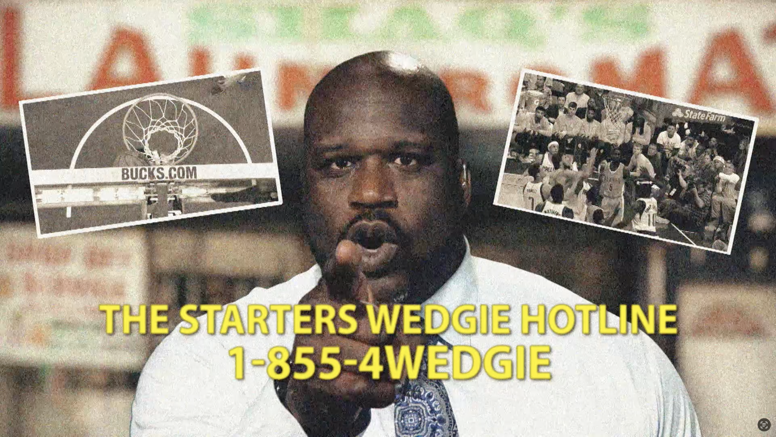 Shaquille O'Neal Wants Your Wedgies