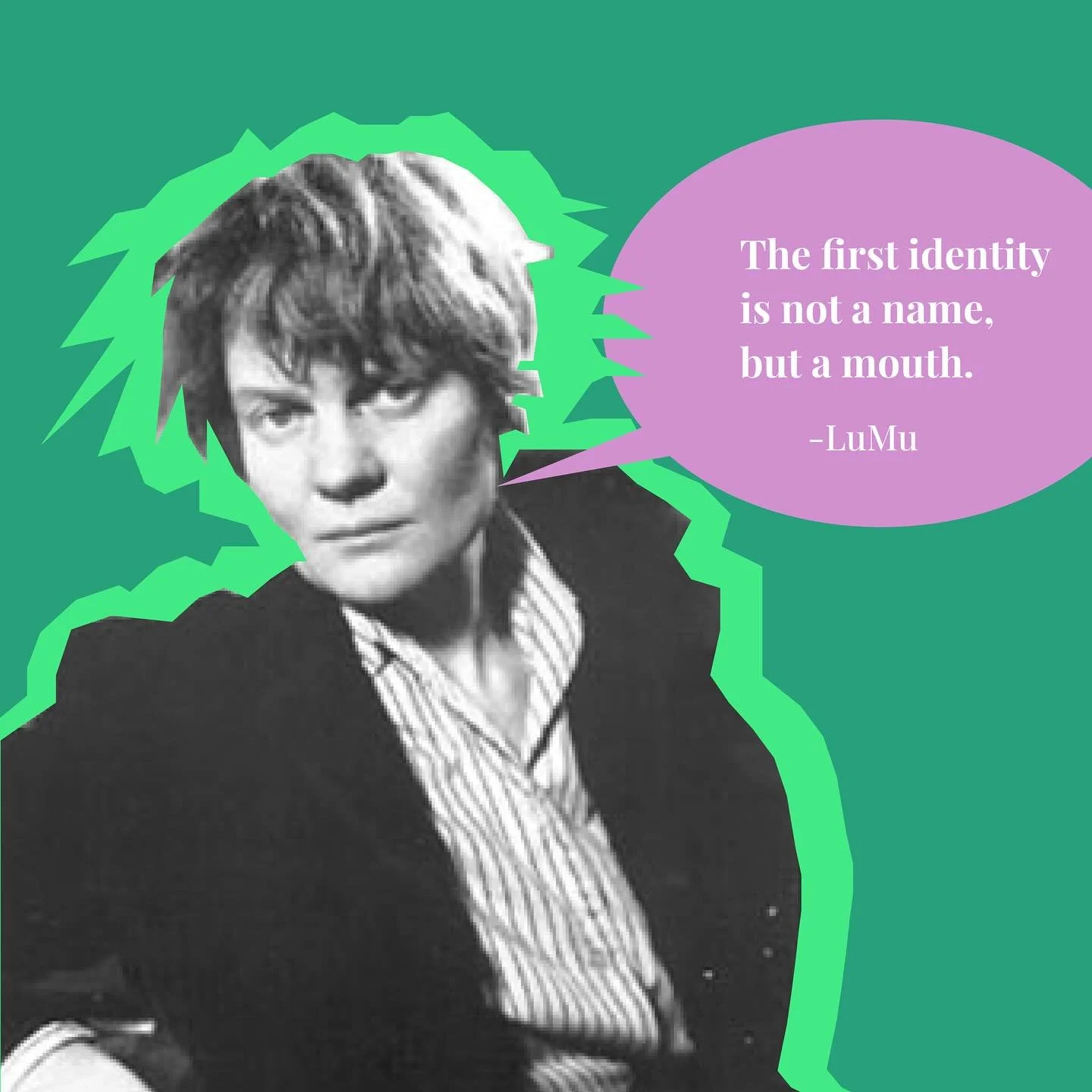 Luisa Muraro, better known as LuMu in Italian feminist circles, reminds us that the &lsquo;first experience of meaning&rsquo; &mdash; we might call this the association between a thing and a function&mdash; &lsquo;is not abstract or paternal but embo