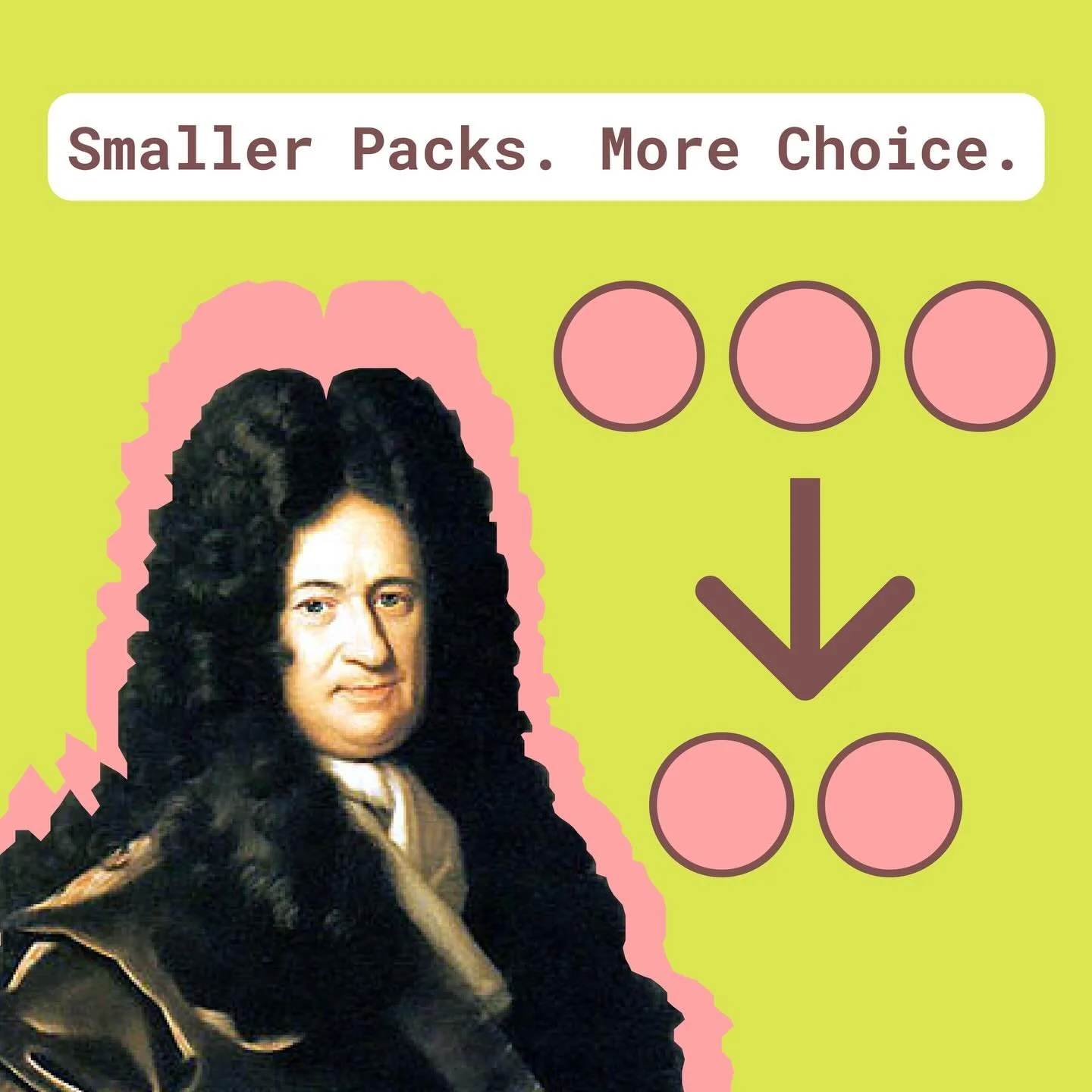 Special announcement: Bagel 3 packs have become 2! Some of you out there have shared that you have kids and each one wants a different kind of bagel. Others cite a split personality whose voices debate, like the Three Christs of Ypsilanti, topping pr