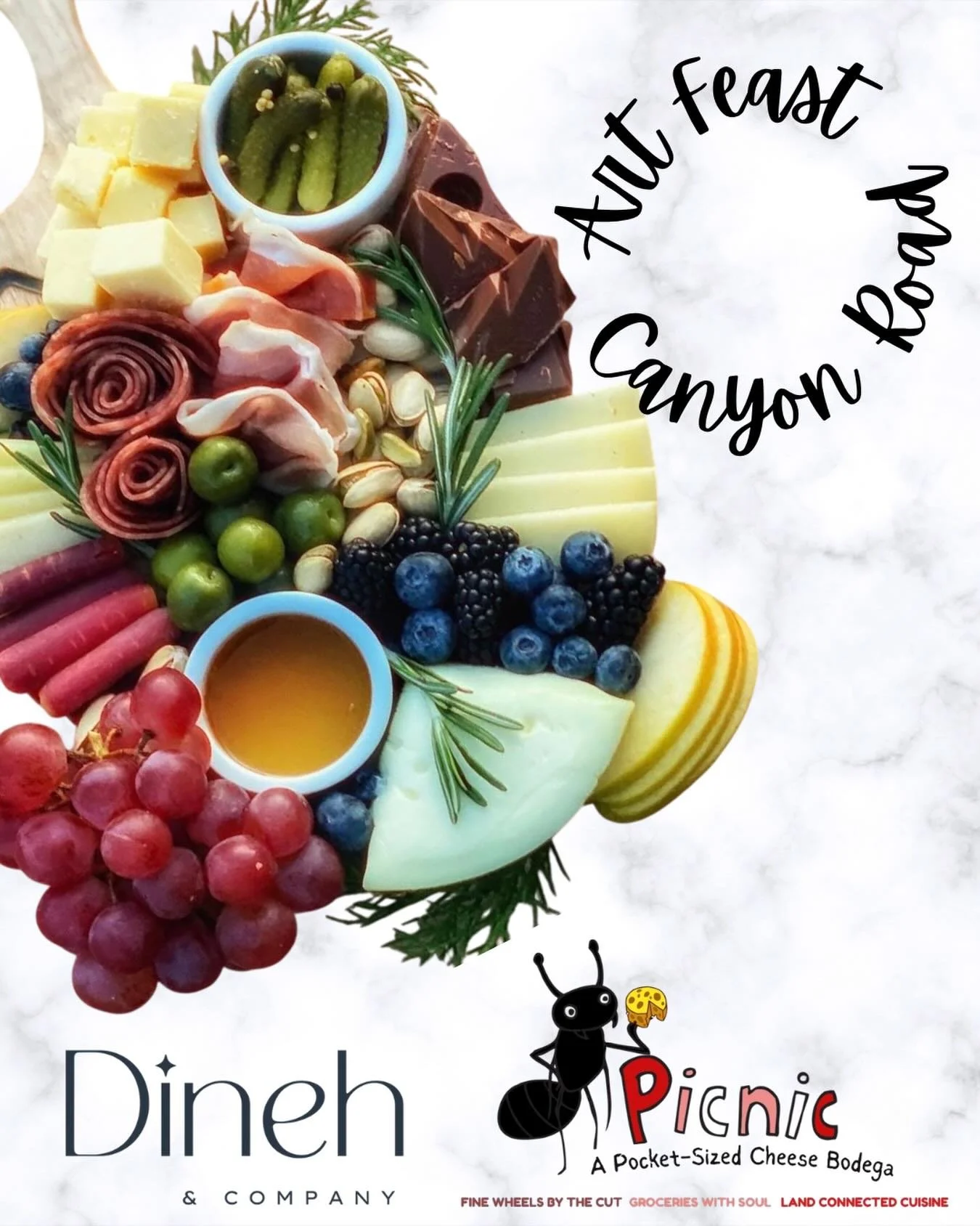 We&rsquo;ve got a delicious little secret&hellip; 👀 We&rsquo;re teaming up with Picnic Cheese and Charcuterie for the Canyon Road Art Feast! Get ready for a night of art, bites, and all the good vibes. 
📆 - April 23, 2026 5-8pm
📍- 621 Canyon Rd. S