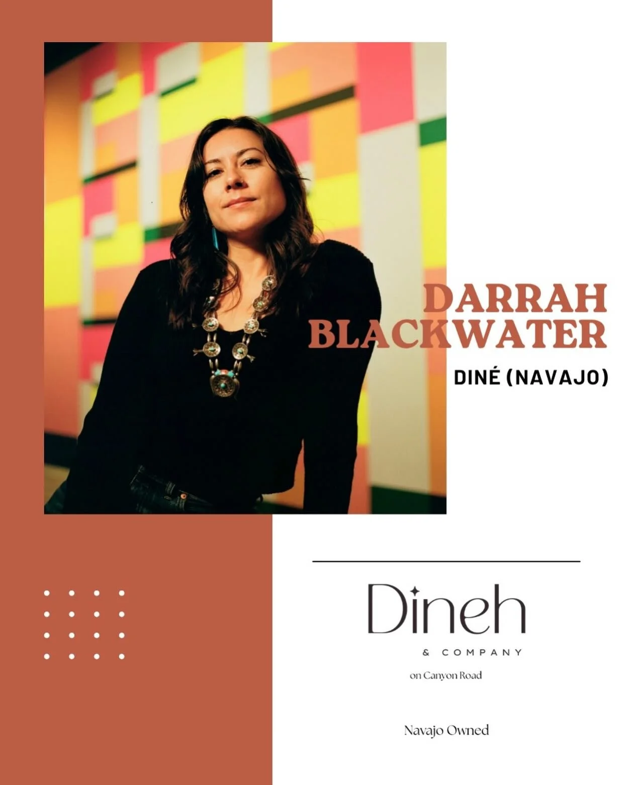 Meet our newest artist, Darrah Blackwater &mdash; an artist, attorney, and advocate whose work is rooted in tribal sovereignty, connectivity, and community. Specializing in telecommunications law, federal Indian and tribal law, and spectrum policy, s