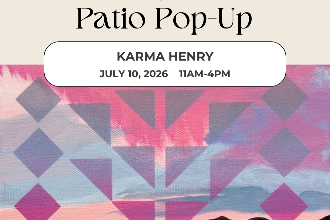 Artist Patio Pop-Up 