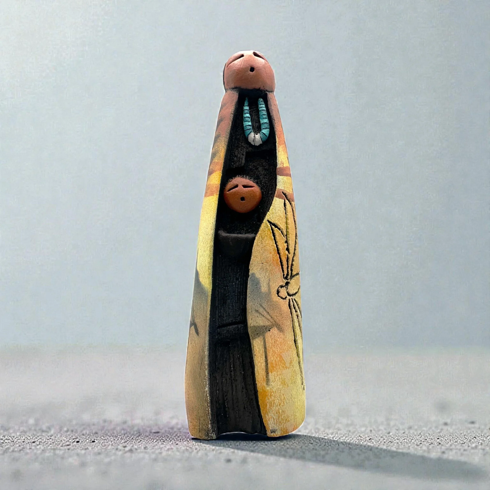 Small Clay Statue