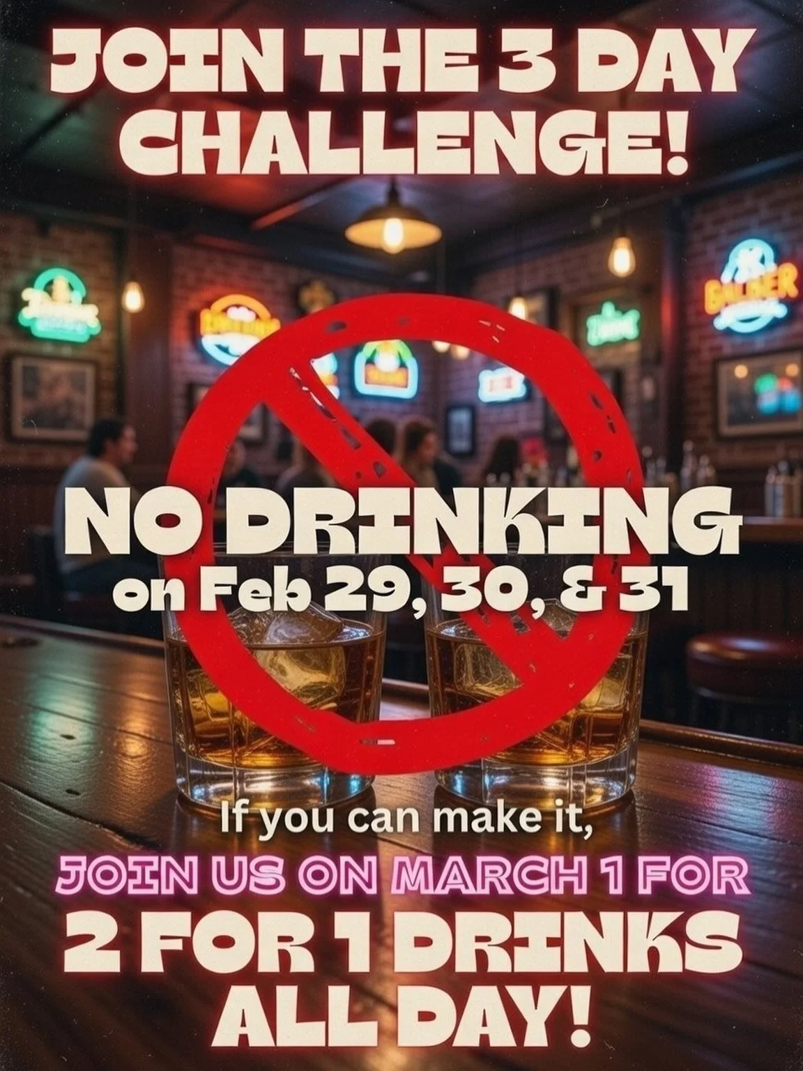 Think you can take on this challenge? If you can, then join us tomorrow for TWO FOR ONE DRINKS all day long!🍷🥃🥂
There&rsquo;s no better excuse for drinking on a Sunday😉

#goldiesbargrill #twoforonedrinks #drinkspecial #westdesmoinesiowa