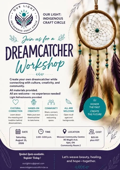 Dreamcatcher Workshop August-15