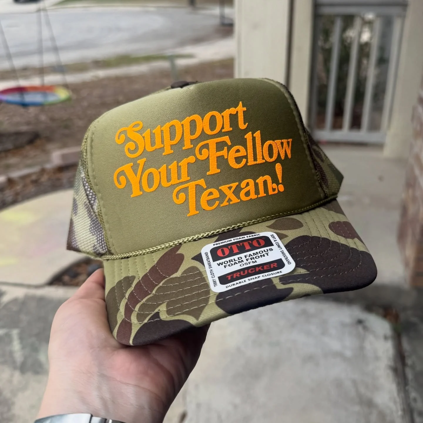 “Support Your Fellow Texan” Trucker Hat