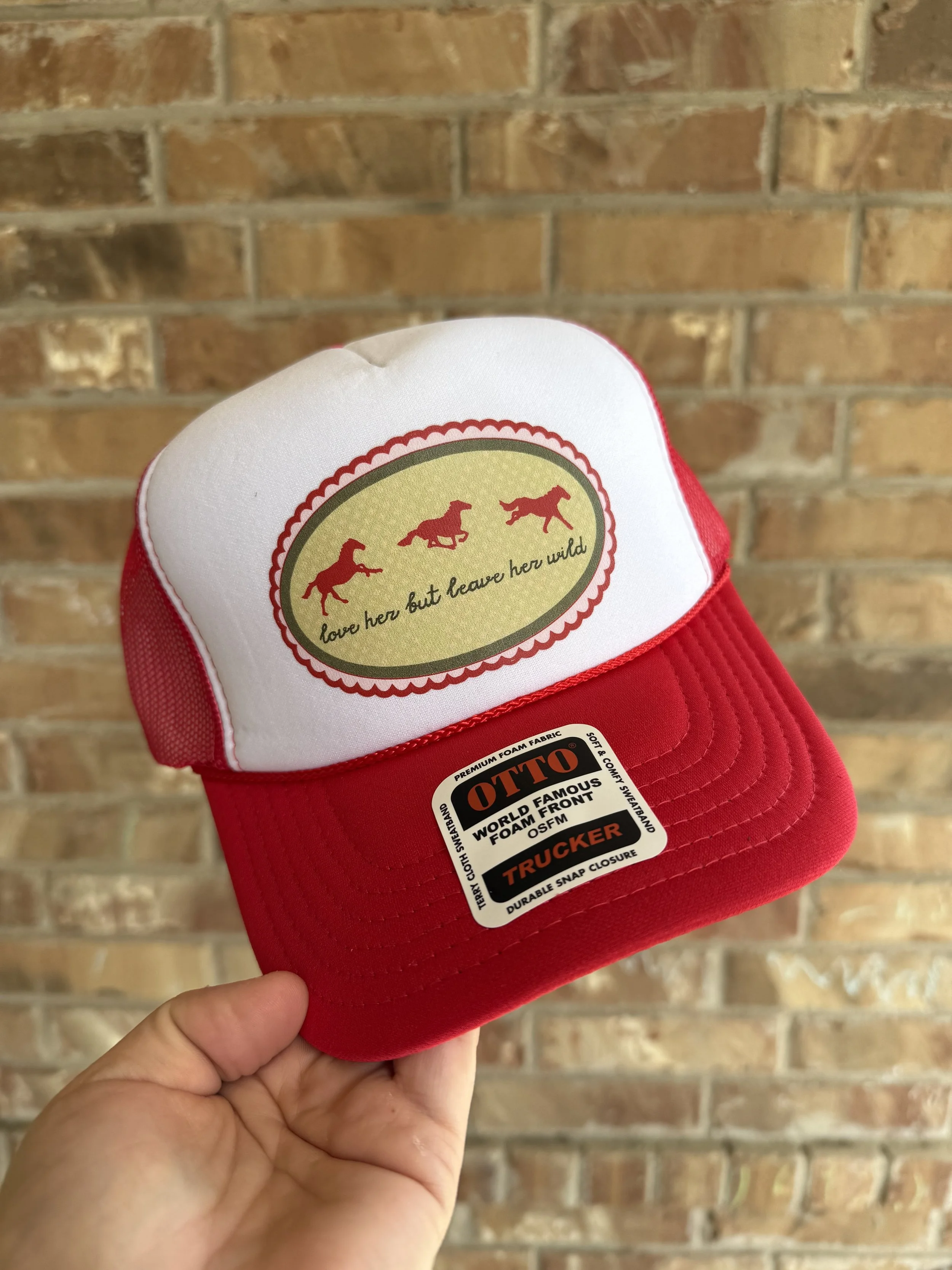 "Love Her but Leave her Wild" - Trucker Hat