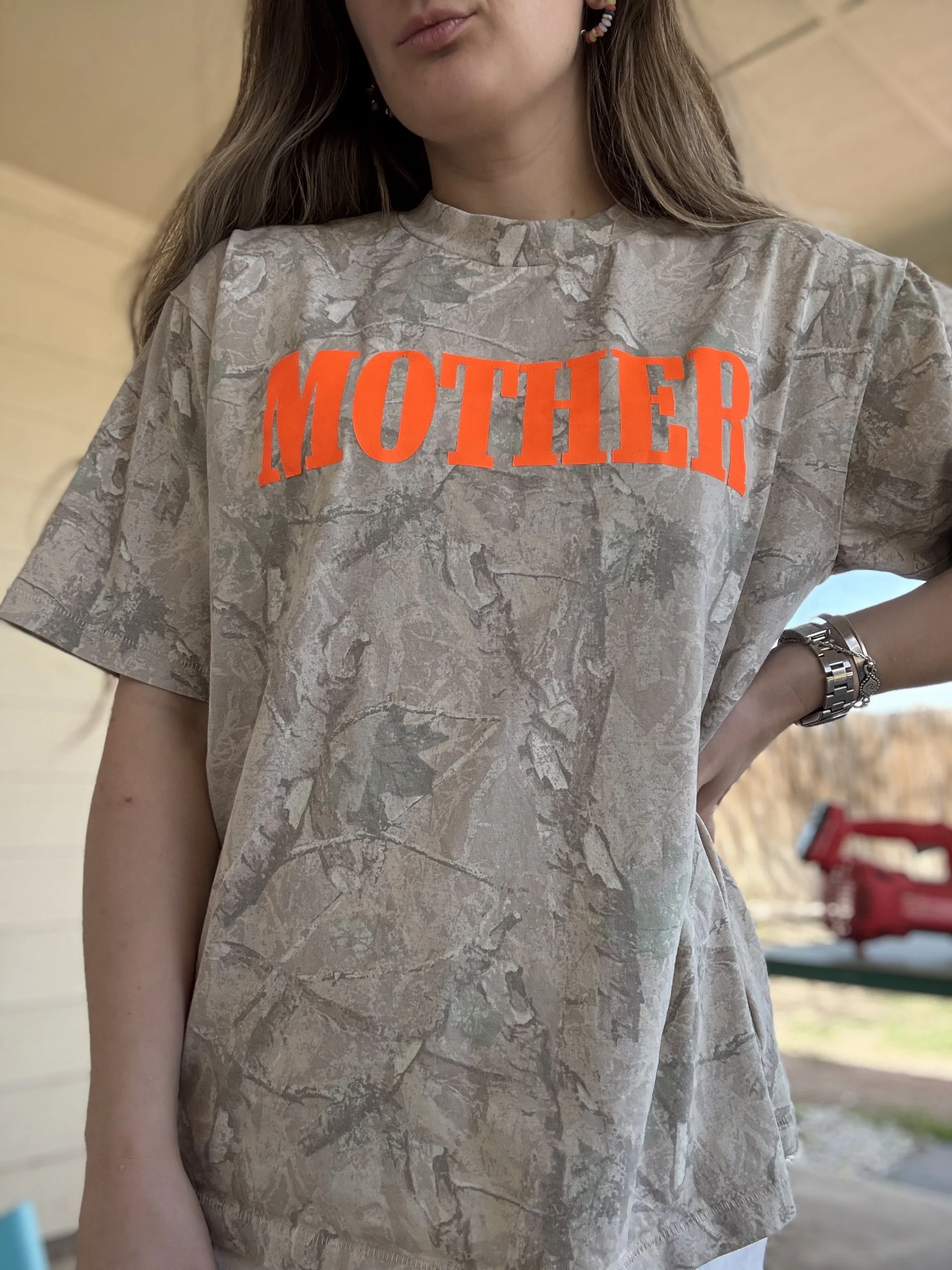 "Mother" Camo Tee