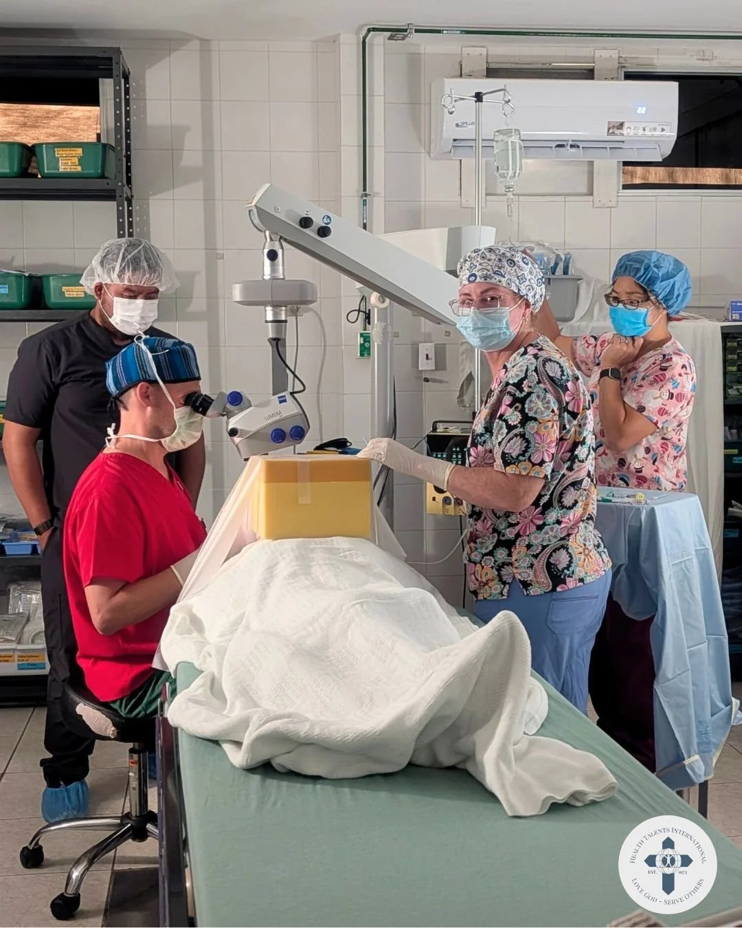 Restoring Sight, One Patient at a Time 👁️

Moments like this capture the heart of our eye trips&mdash;a patient surrounded by a skilled, compassionate team, each person playing a part in restoring sight and dignity. During these trips, our volunteer