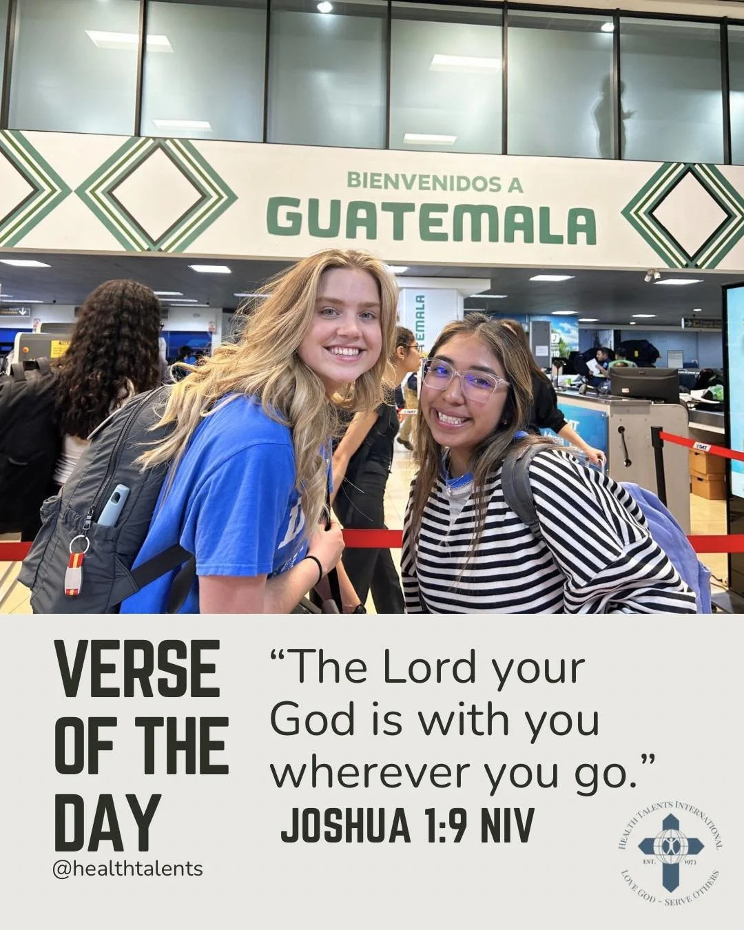 Verse of the Day

&ldquo;The Lord your God is with you wherever you go.&rdquo; &mdash; Joshua 1:9 (NIV)

Every journey begins with a step of faith. Whether arriving in a new place or stepping into a new calling, we&rsquo;re reminded that God goes bef