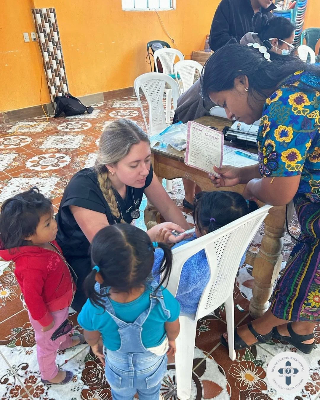 Another day in the clinic with the Harding University PA team, and it&rsquo;s filled with the moments that matter most. 💛

In between patients and the work of the day, there&rsquo;s laughter, connection, and a circle of little ones gathered around a