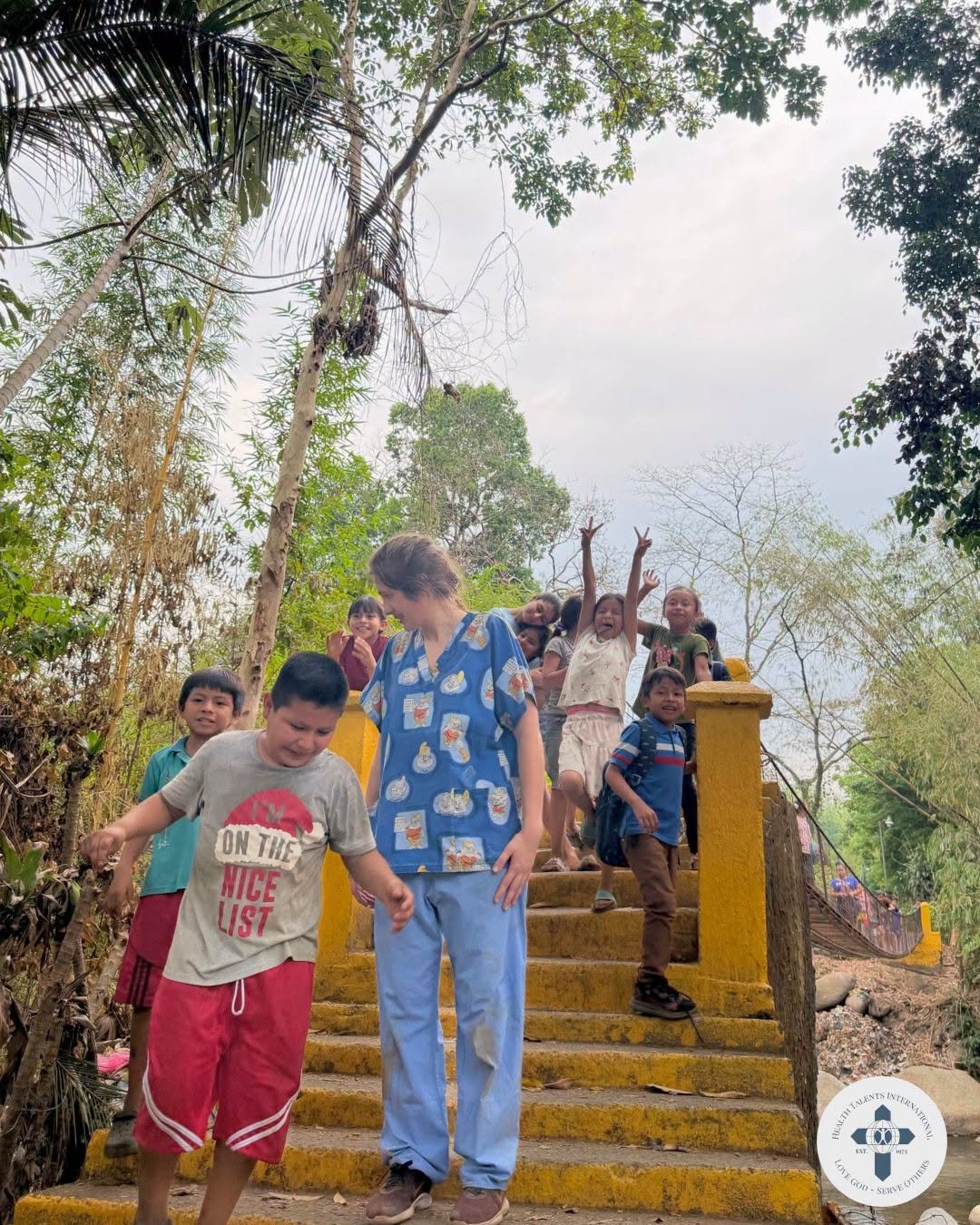 The swinging bridge is never just a destination&mdash;it&rsquo;s an experience. 💛

What starts as a walk quickly turns into something so much more. Local kids run up with big smiles, ready to play, take pictures, and turn strangers into instant frie